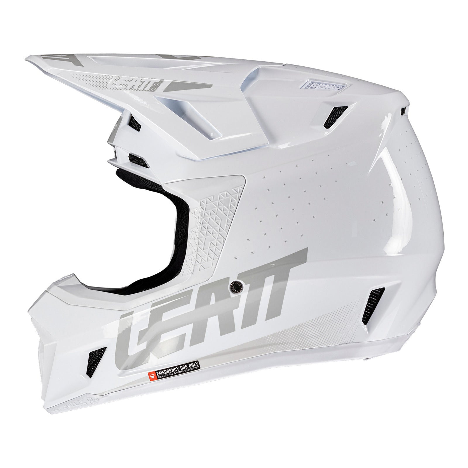 Leatt Helmet Kit Moto 7.5 V25 - White (2XL) 63–64cm LE1025100405#