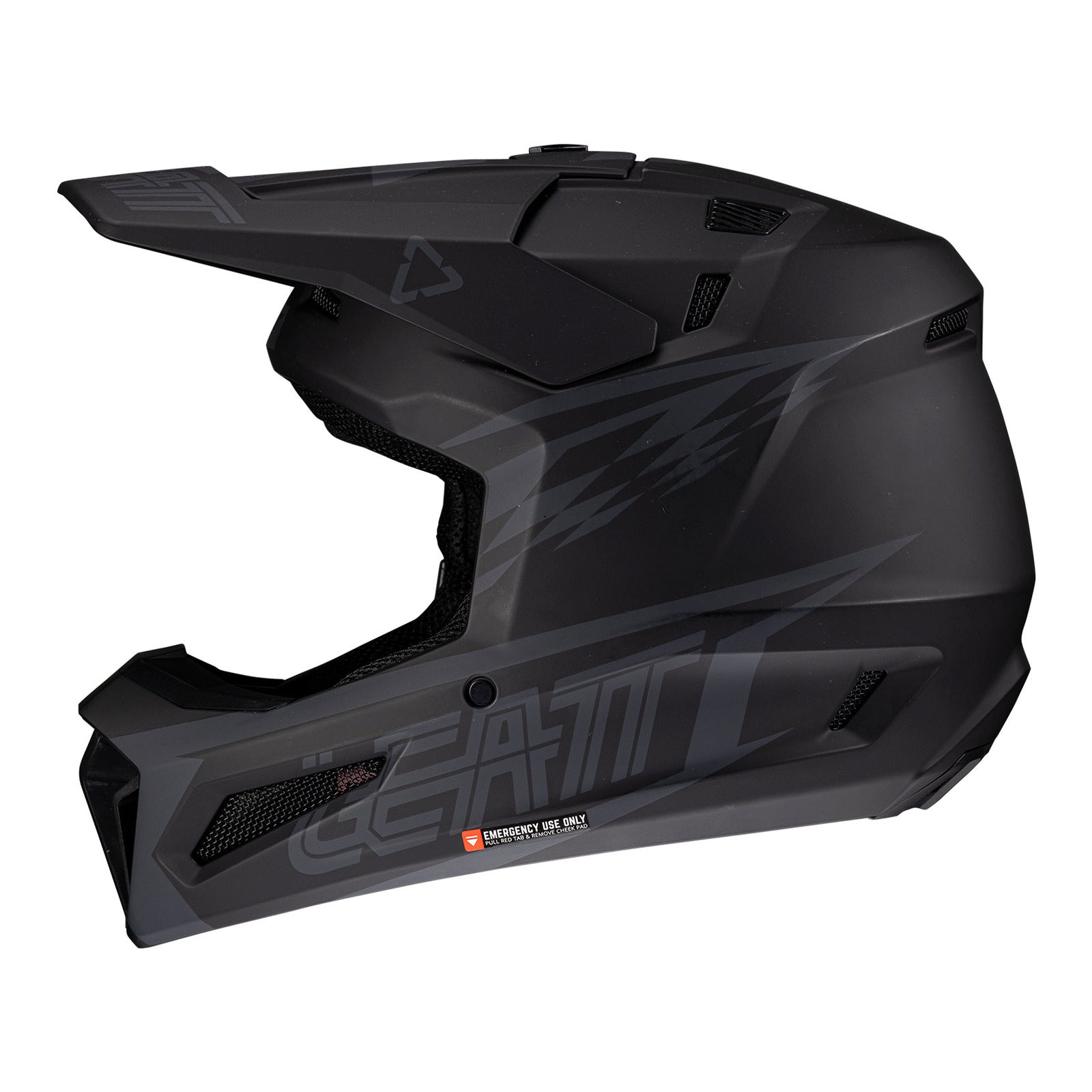 Leatt 2025 3.5 Helmet Kit - Stealth (2XL/63-64cm) LE1025100505#