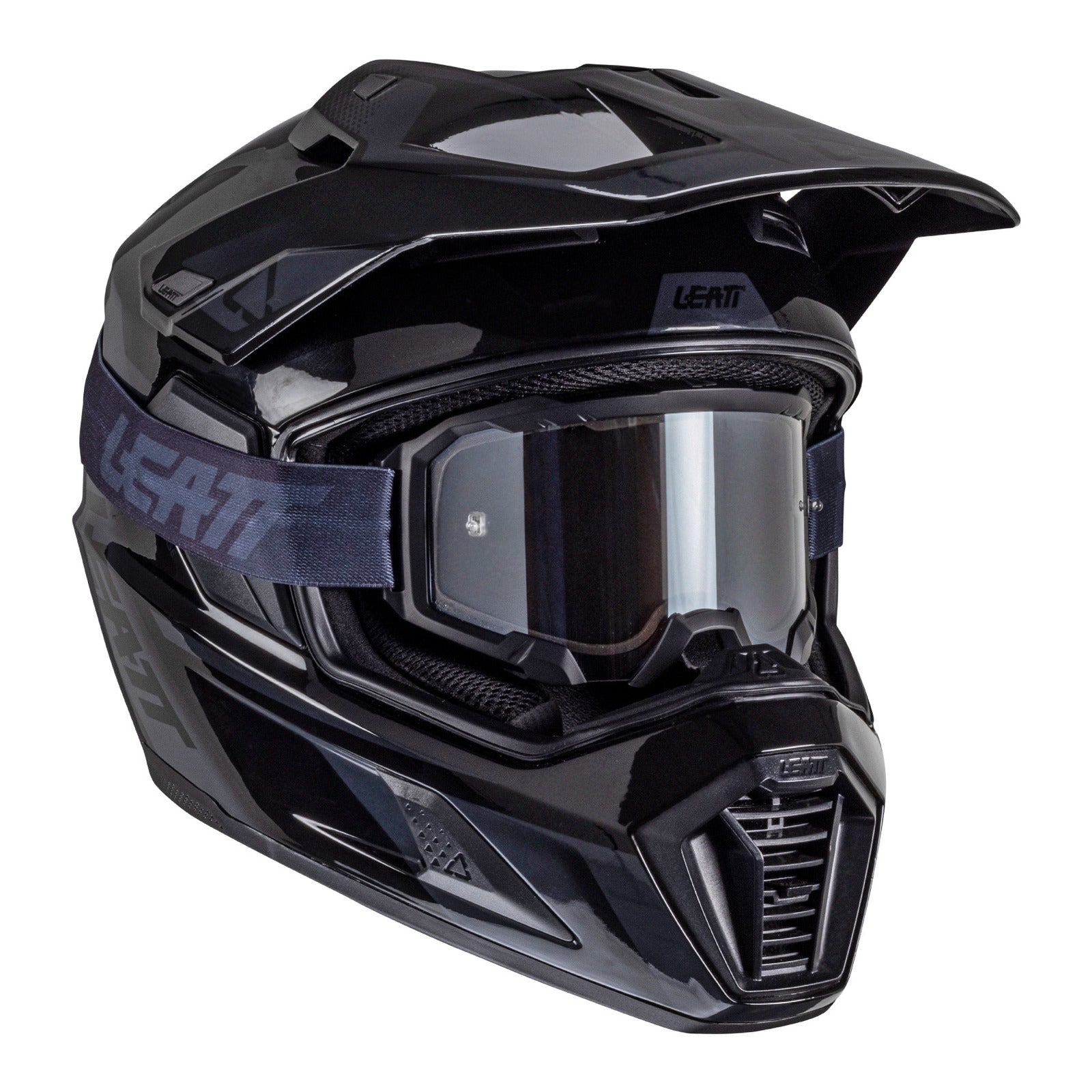 Leatt 2025 8.5 ADV Helmet Kit - Stealth (L/59-60cm) LE1025101163#