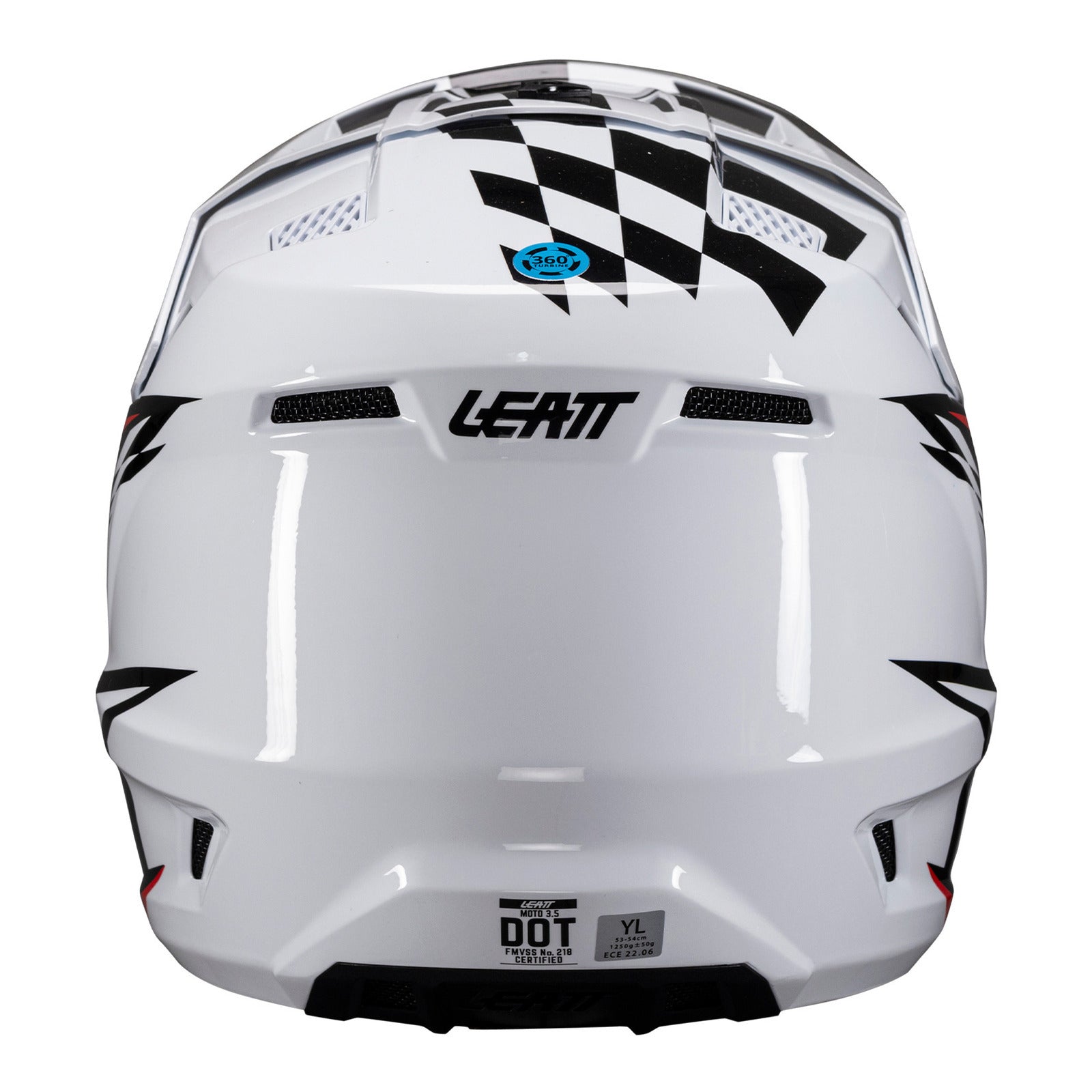 Leatt 2025 3.5 Junior Helmet Kit - White (M/51-52cm) LE1025450160#