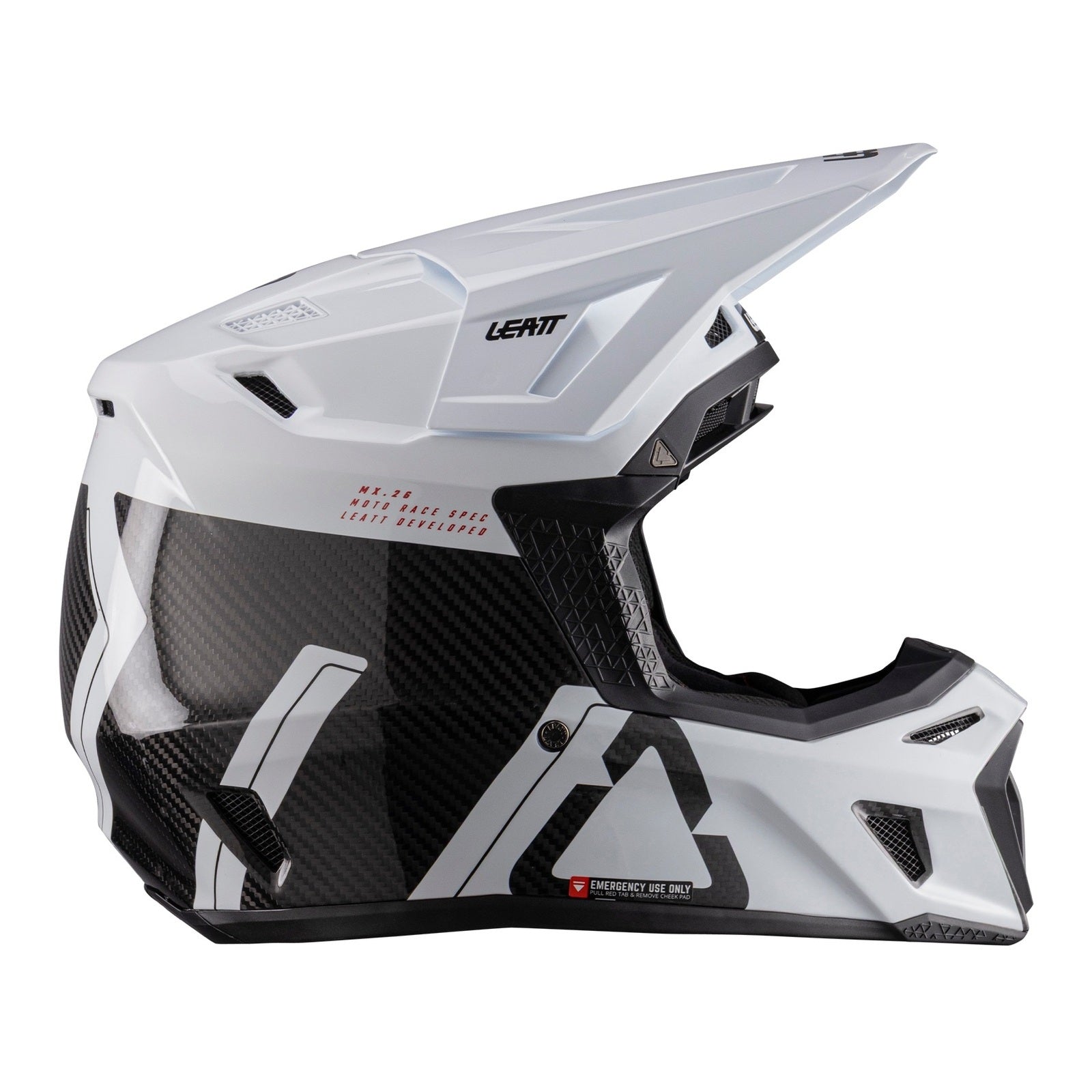 Leatt 9.5 Helmet Kit - Carbon / White (L) LE1026000103#