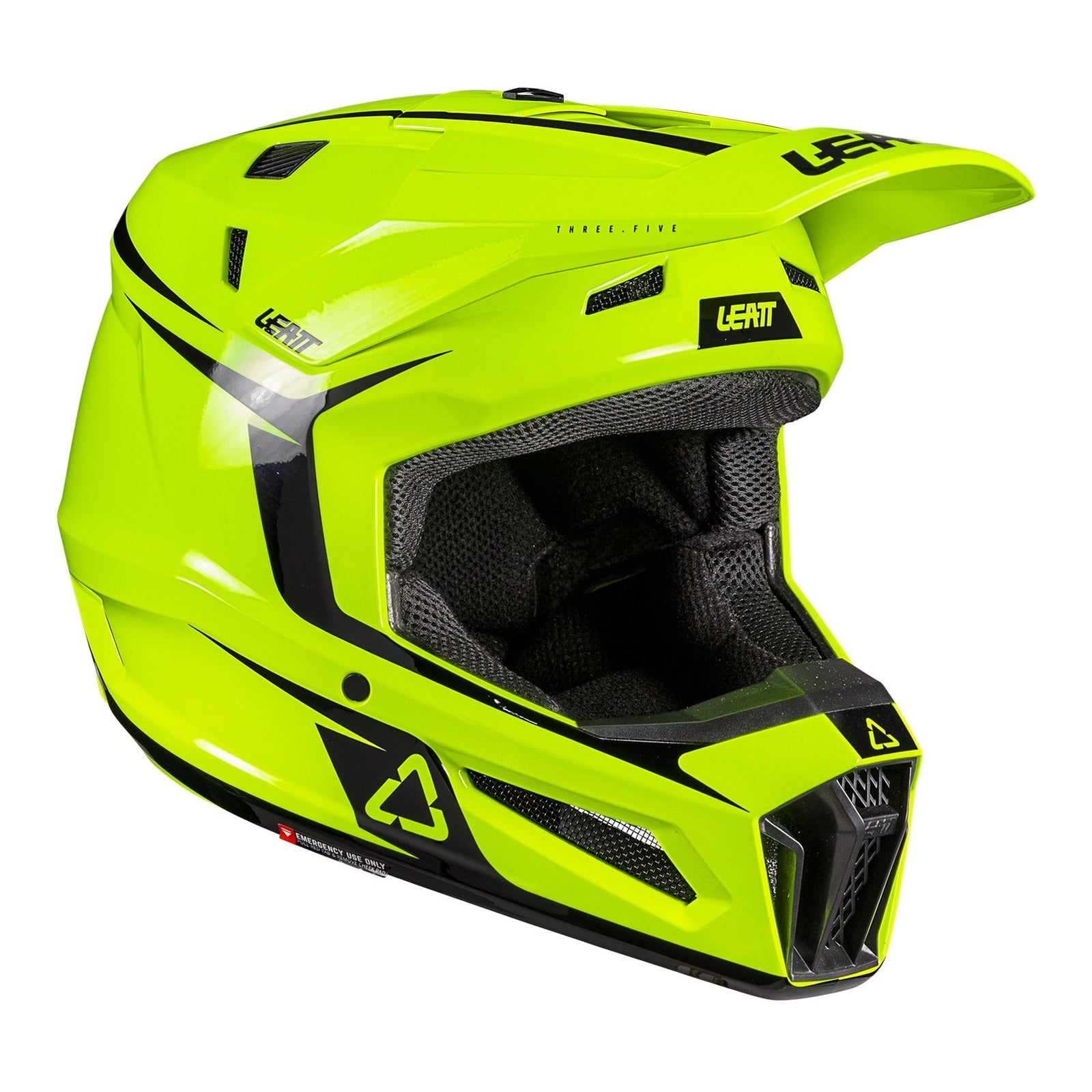Leatt 3.5 Helmet Kit - Neon Yellow (XS) LE1026000750#