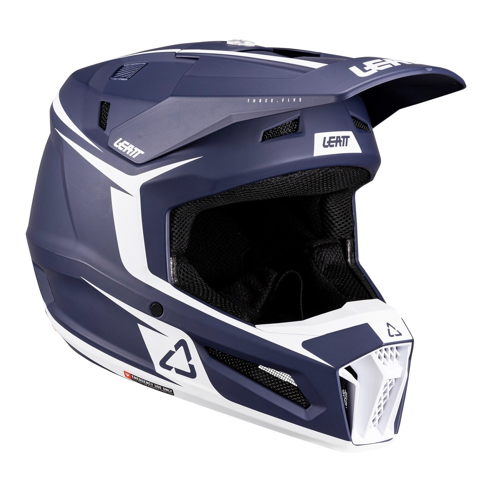 Leatt 3.5 Junior Helmet Kit - Blue (M/51-52cm) V26 LE1026001050#