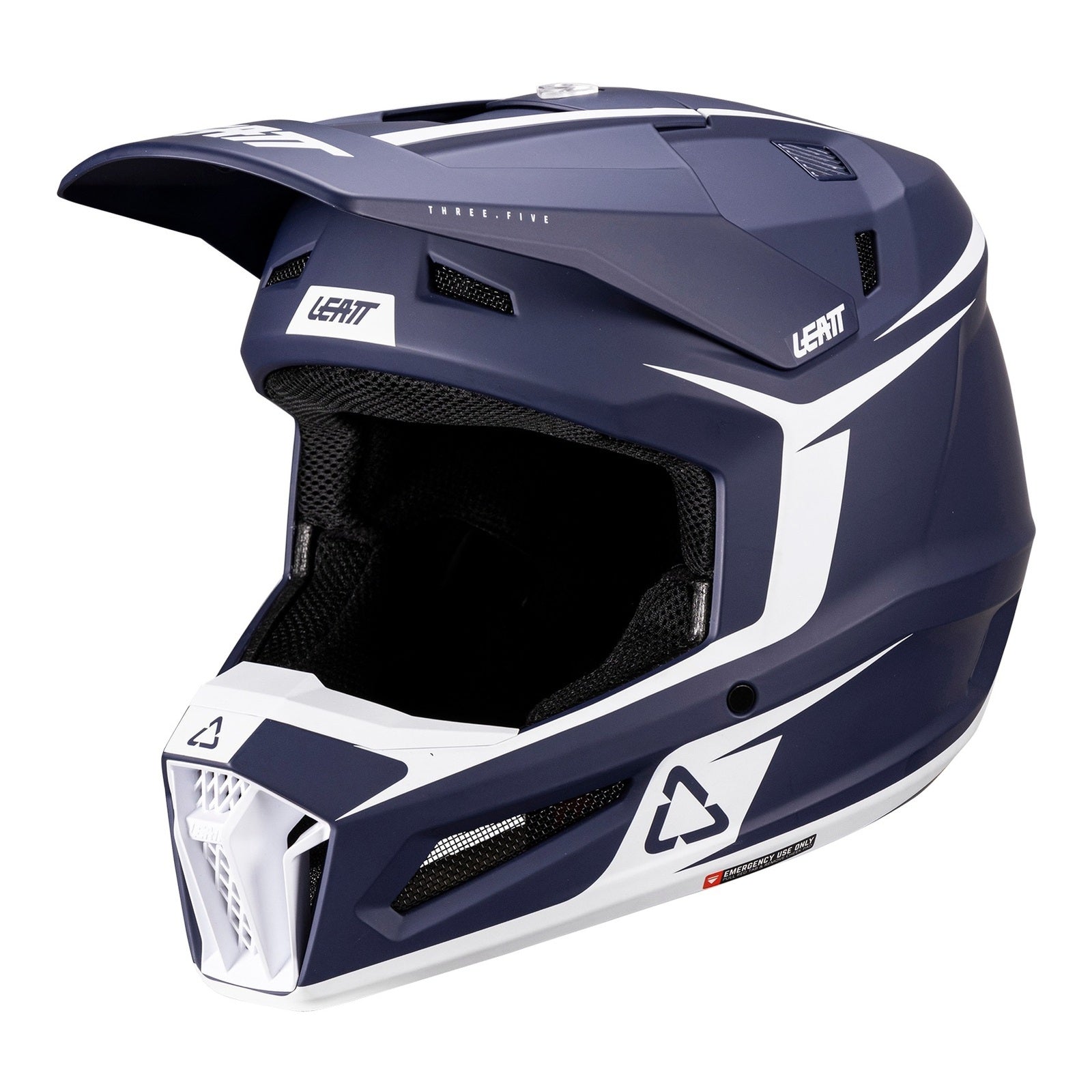 Leatt 3.5 Junior Helmet Kit - Blue (M/51-52cm) V26 LE1026001050#