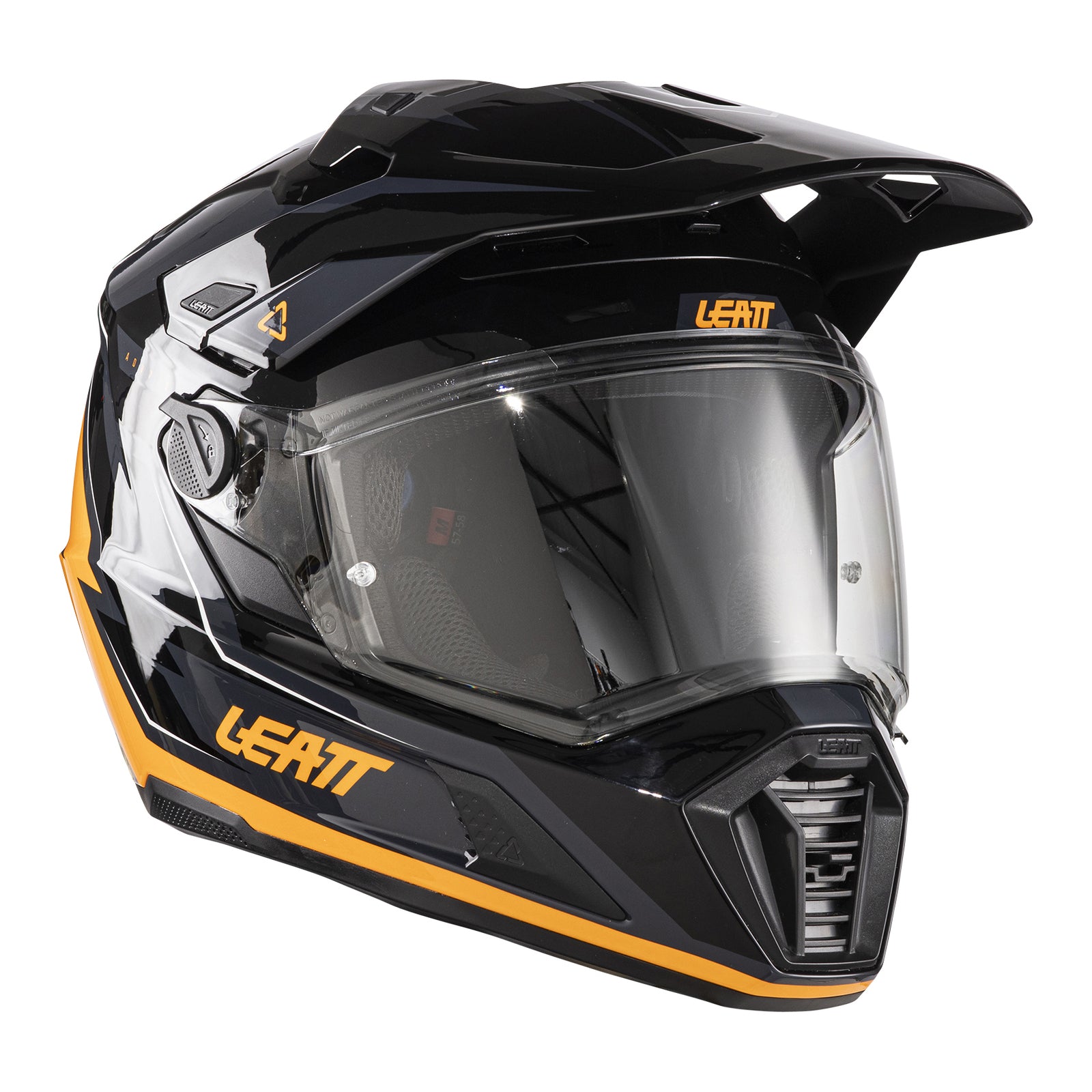 Leatt 7.5 ADV Helmet Kit - Black / Orange (L 59-60CM) LE1026001603#