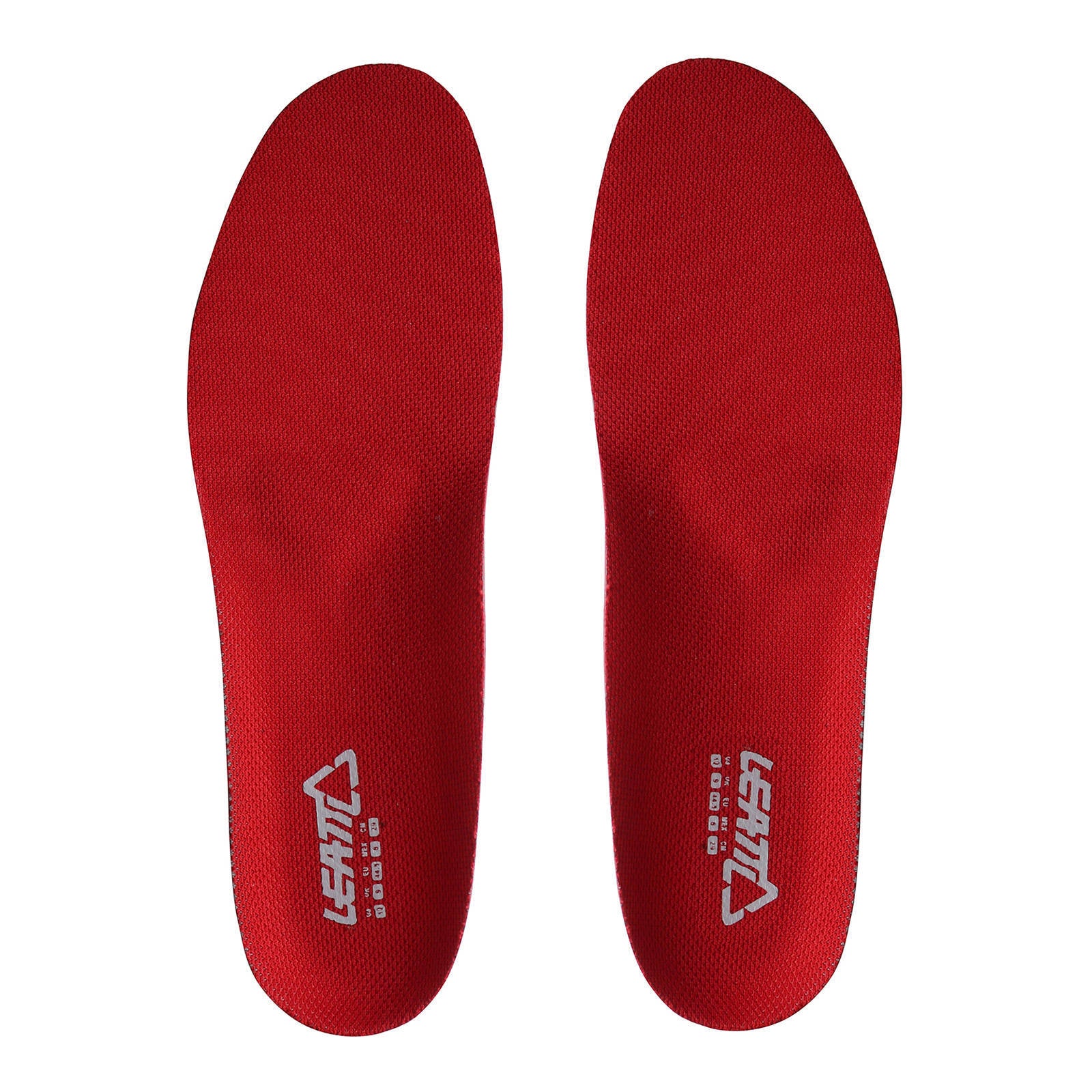 Leatt 4.5/5.5 Footbed (Pair) - Red (US9) LE3020002182#