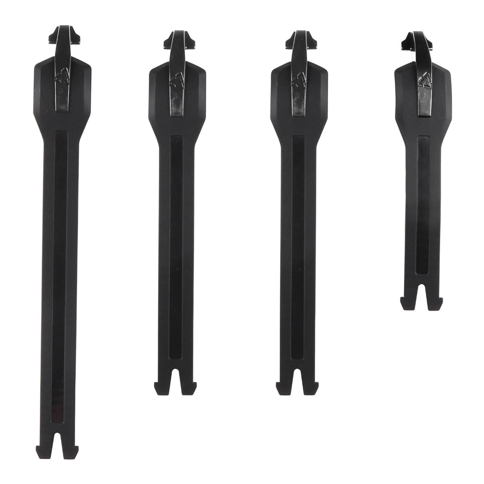 Leatt Strap Kit 4.5 Black - 4 Pieces LE3022060620#