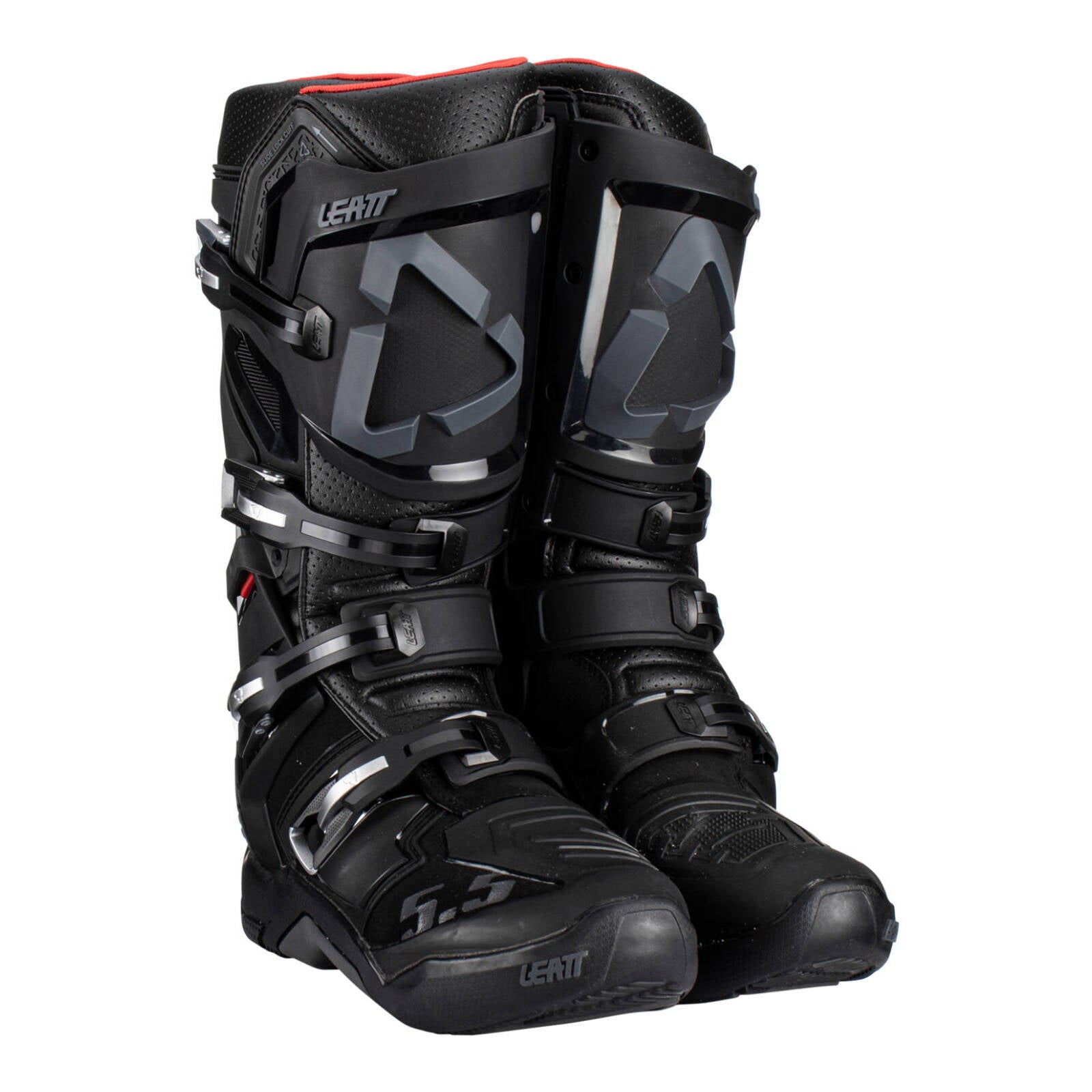 Leatt 5.5 FlexLock Boot - Black (US8/EU42) LE3023050101#