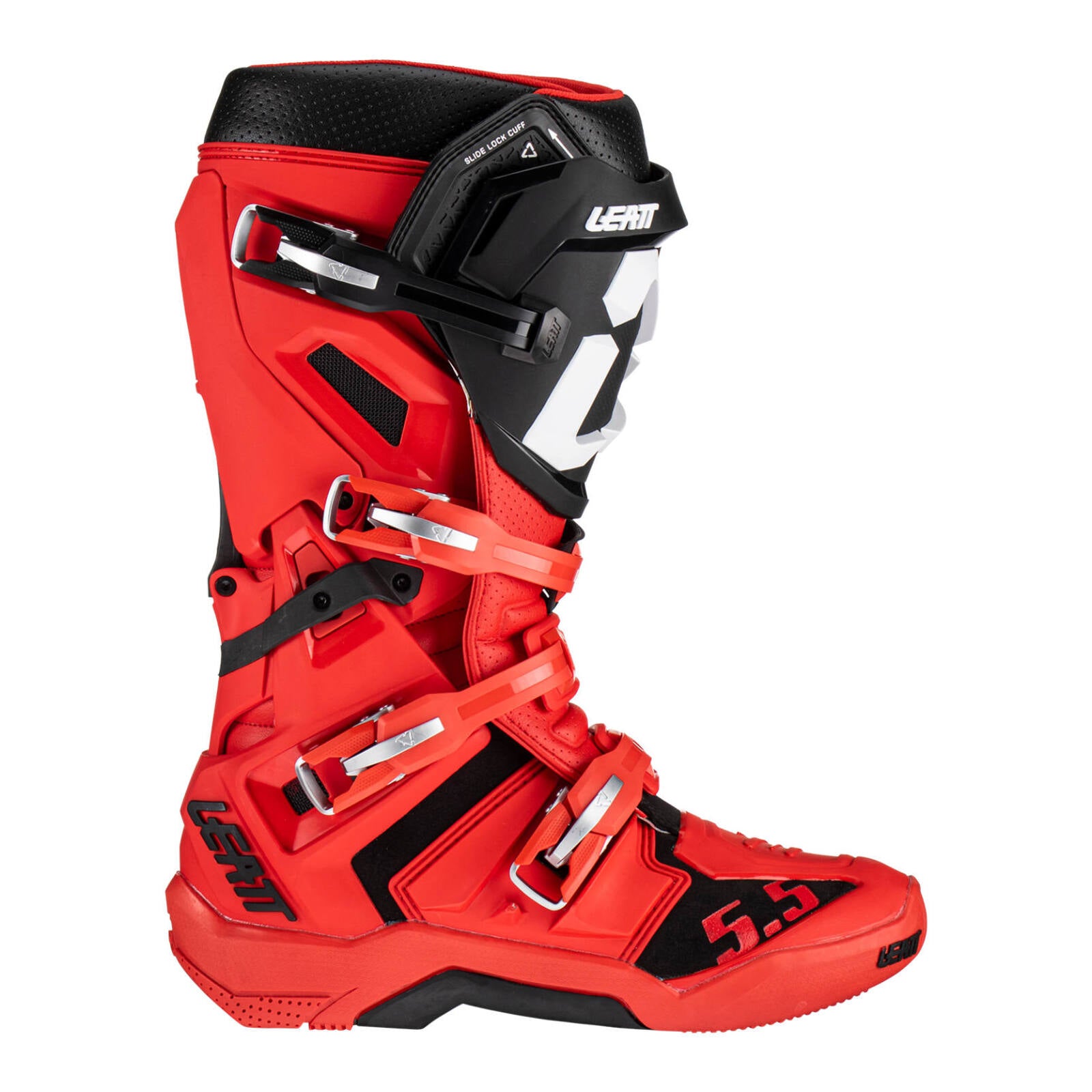 Leatt 5.5 FlexLock Boot - Red (US8/EU42) LE3023050201#