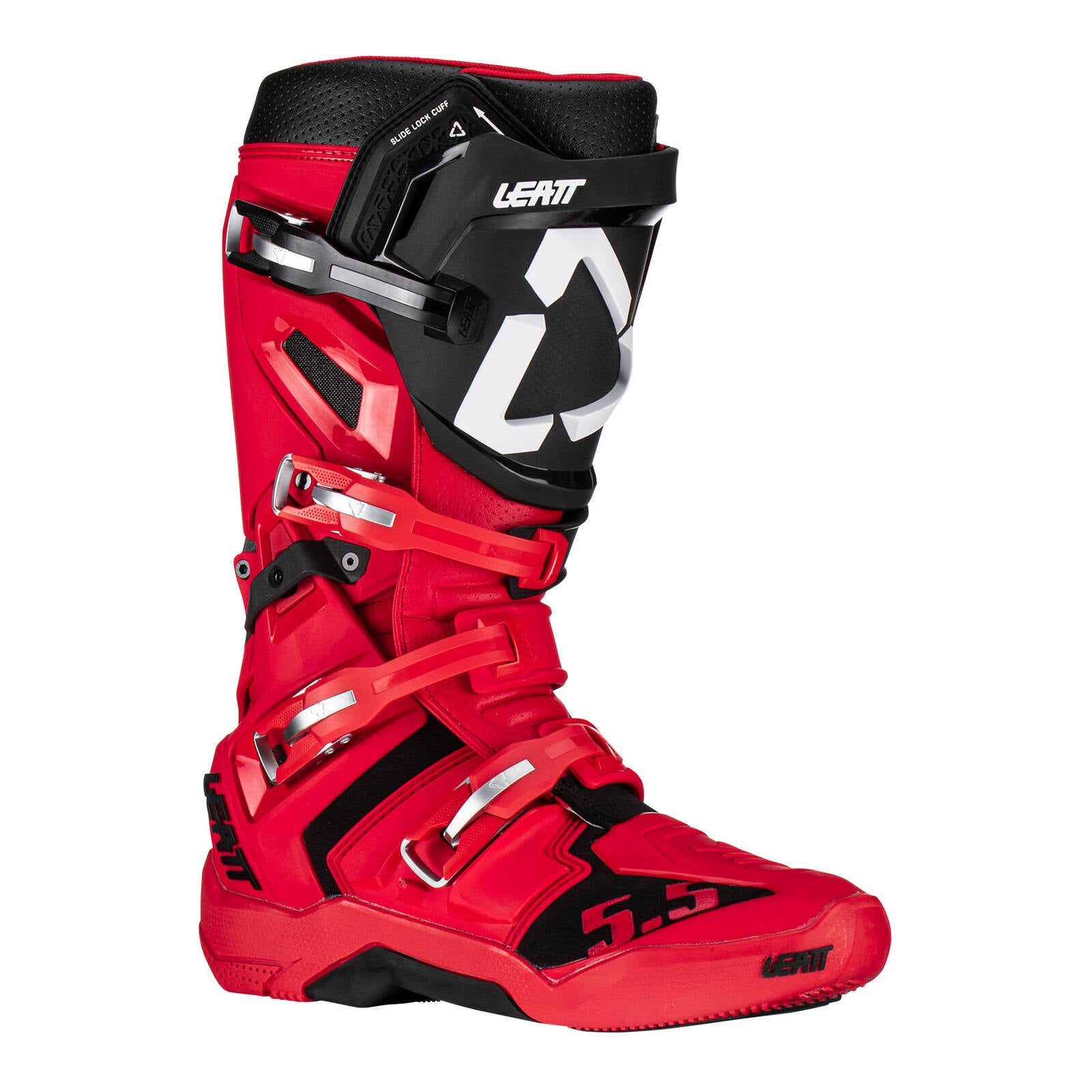 Leatt 5.5 FlexLock Boot - Red (US12/EU47) LE3023050205#