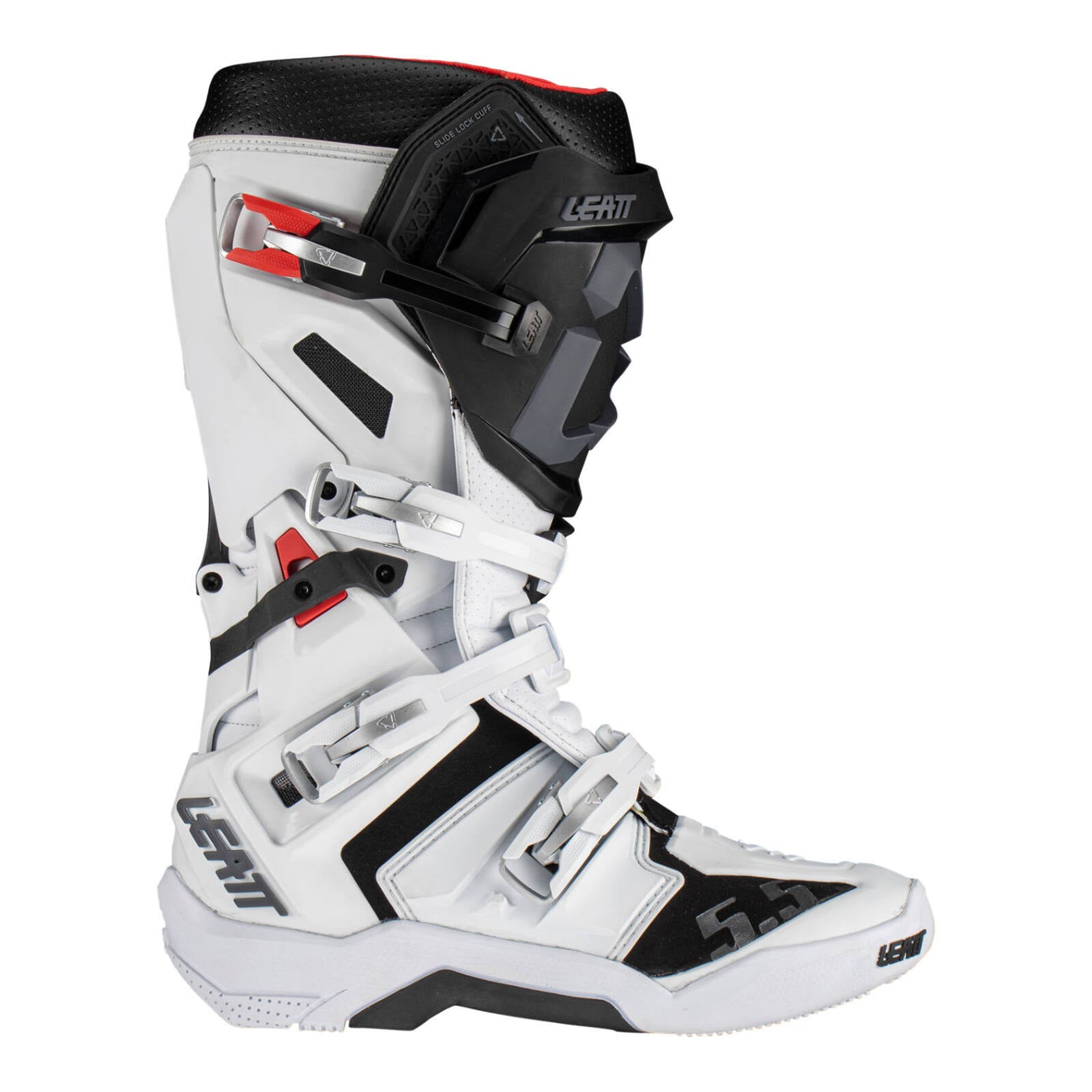 Leatt 5.5 FlexLock Boot - White (US9/EU43) LE3023050302#