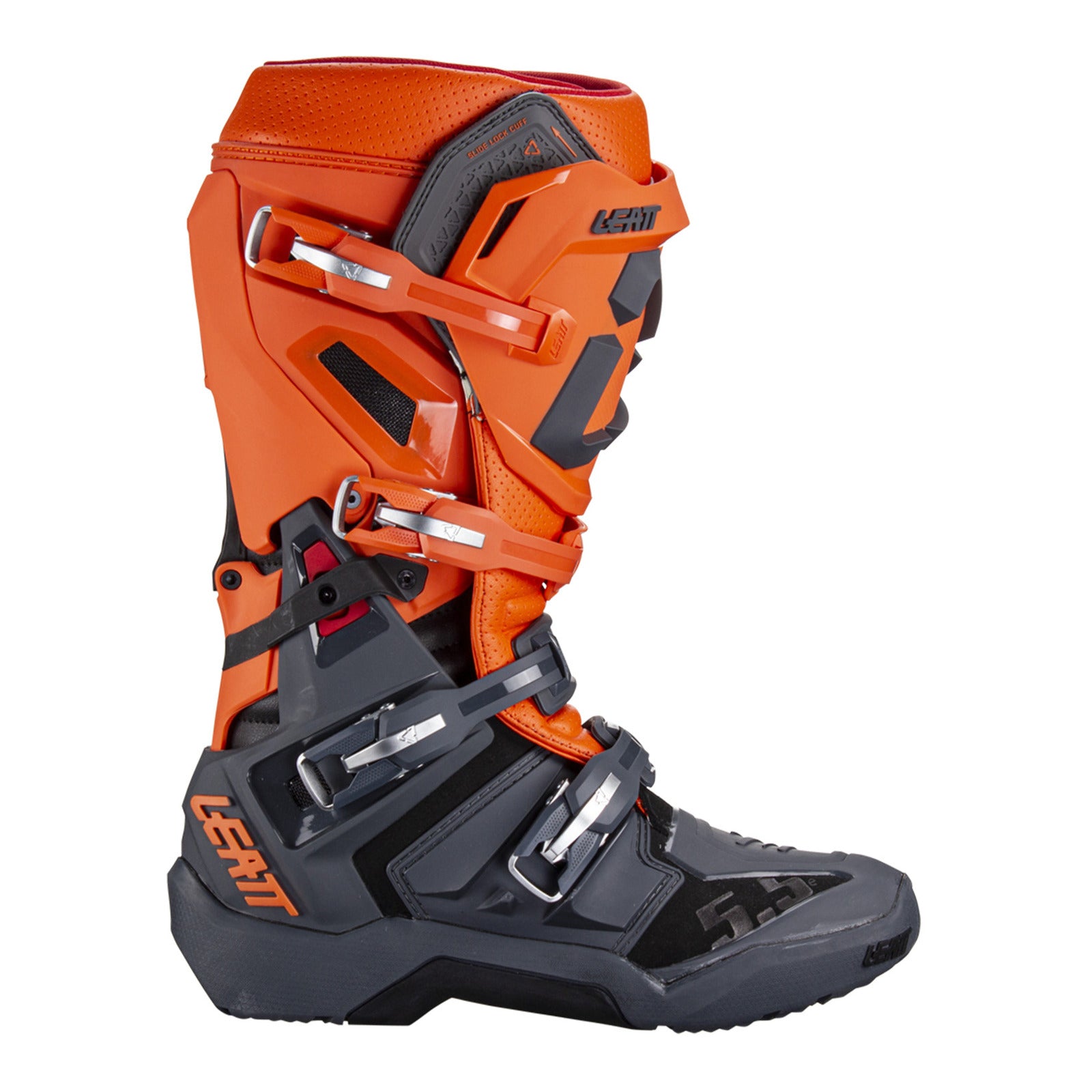 Leatt 5.5 FlexLock Enduro Boot - Orange (US7/EU40) LE3024050180#