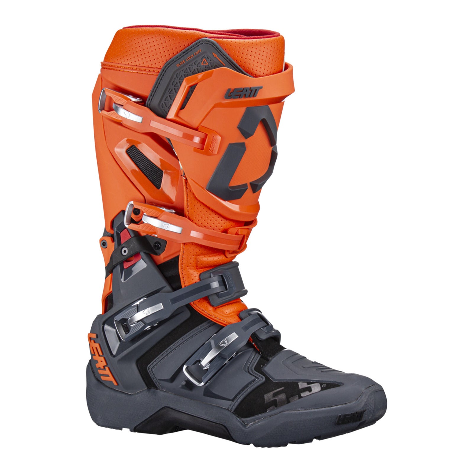 Leatt 5.5 FlexLock Enduro Boot - Orange (US11/EU45.5) LE3024050184#