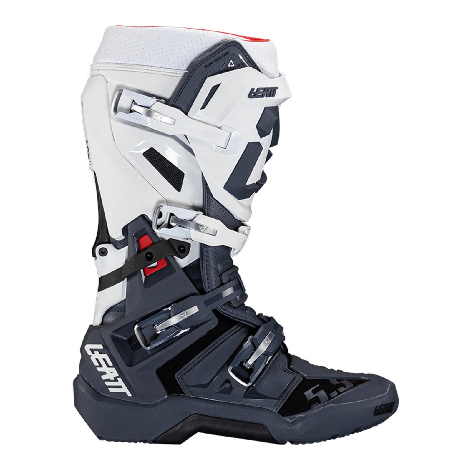 Leatt 5.5 FlexLock Enduro Boot - White (US7/EU40) LE3025400200#