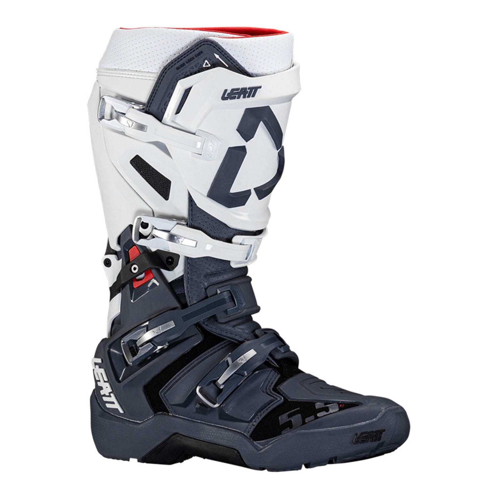 Leatt 5.5 FlexLock Enduro Boot - White (US12/EU47) LE3025400205#
