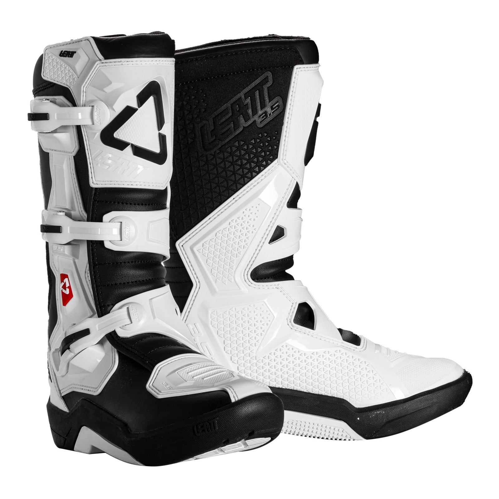 Leatt 3.5 Junior Boot - White (US3 / UK2 / EU35.5 / CM22.5) LE3025450422#