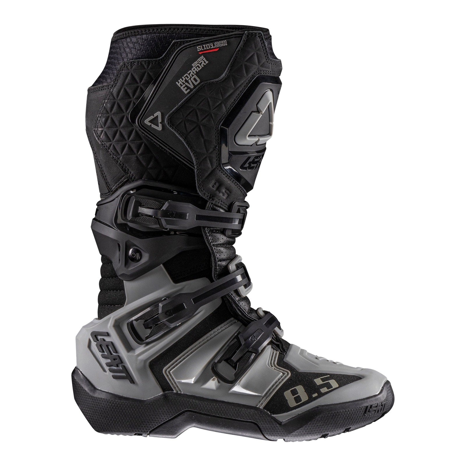 Leatt 8.5 ADV HydraDri Boot - Black - Grey (US8 UK7 EU42 CM26.5) LE3026004053#