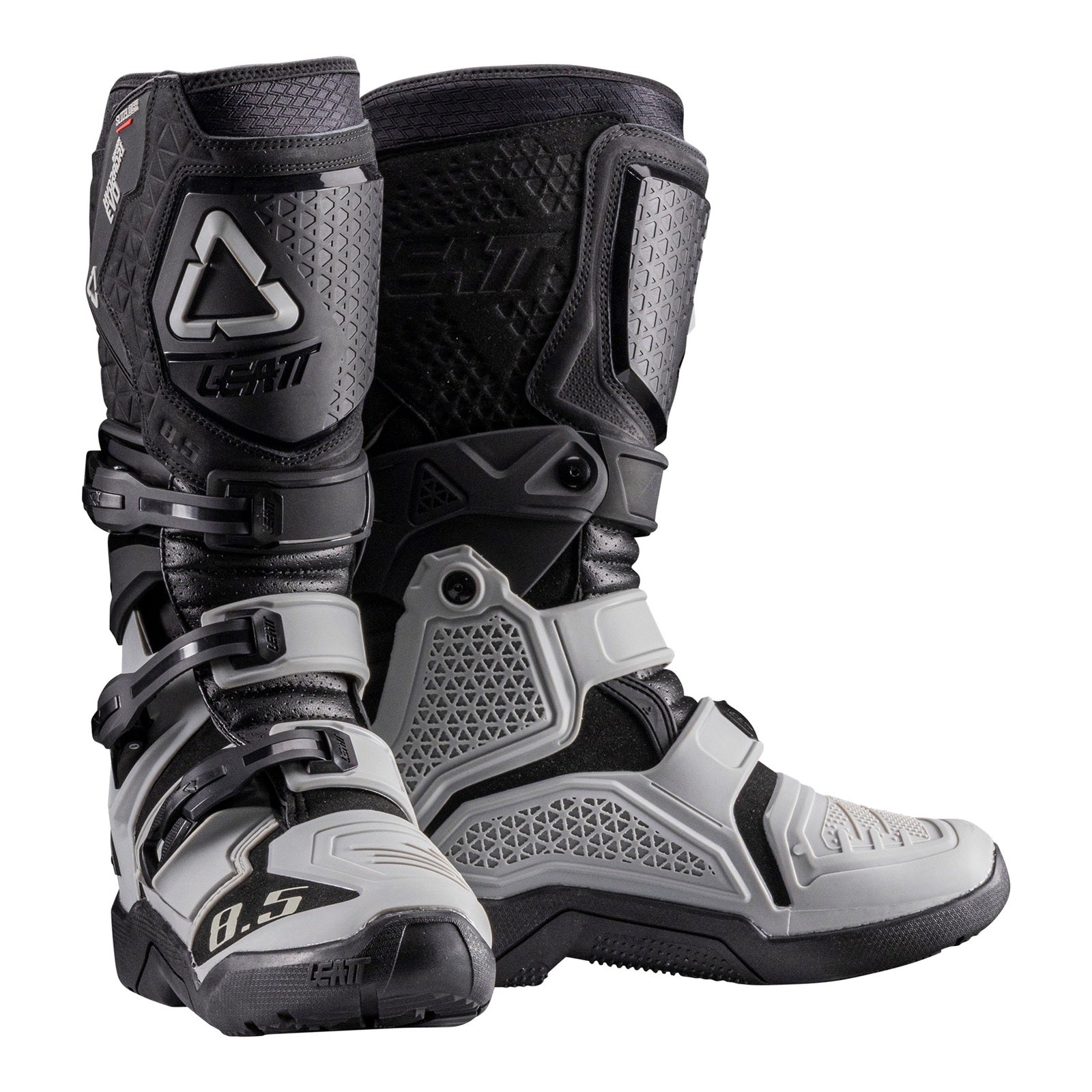 Leatt 8.5 ADV HydraDri Boot - Black - Grey (US10 UK9 EU44.5 CM29) LE3026004055#