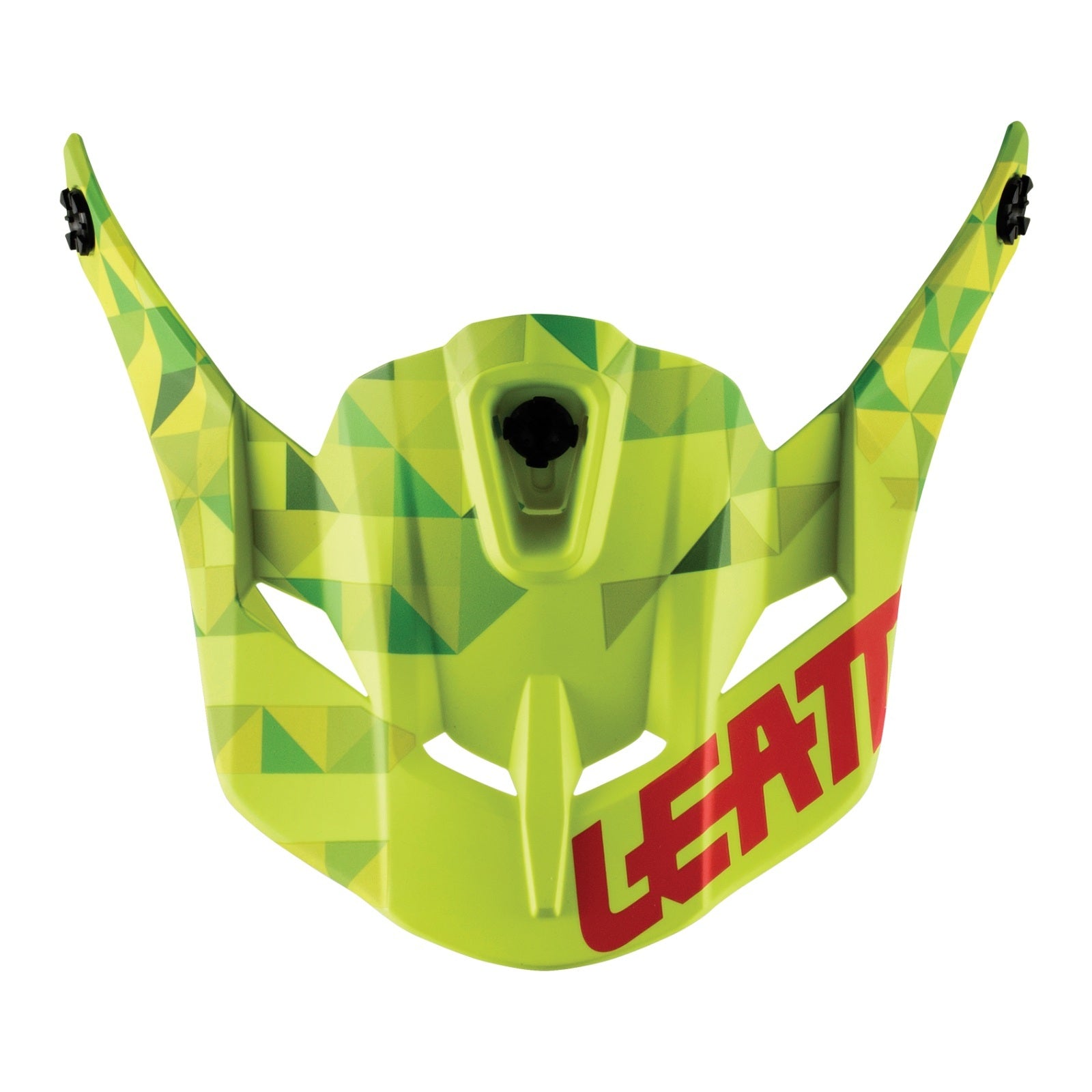Leatt GPX 4.5 Junior Helmet Peak V22 - Lime / Teal LE4017110902#
