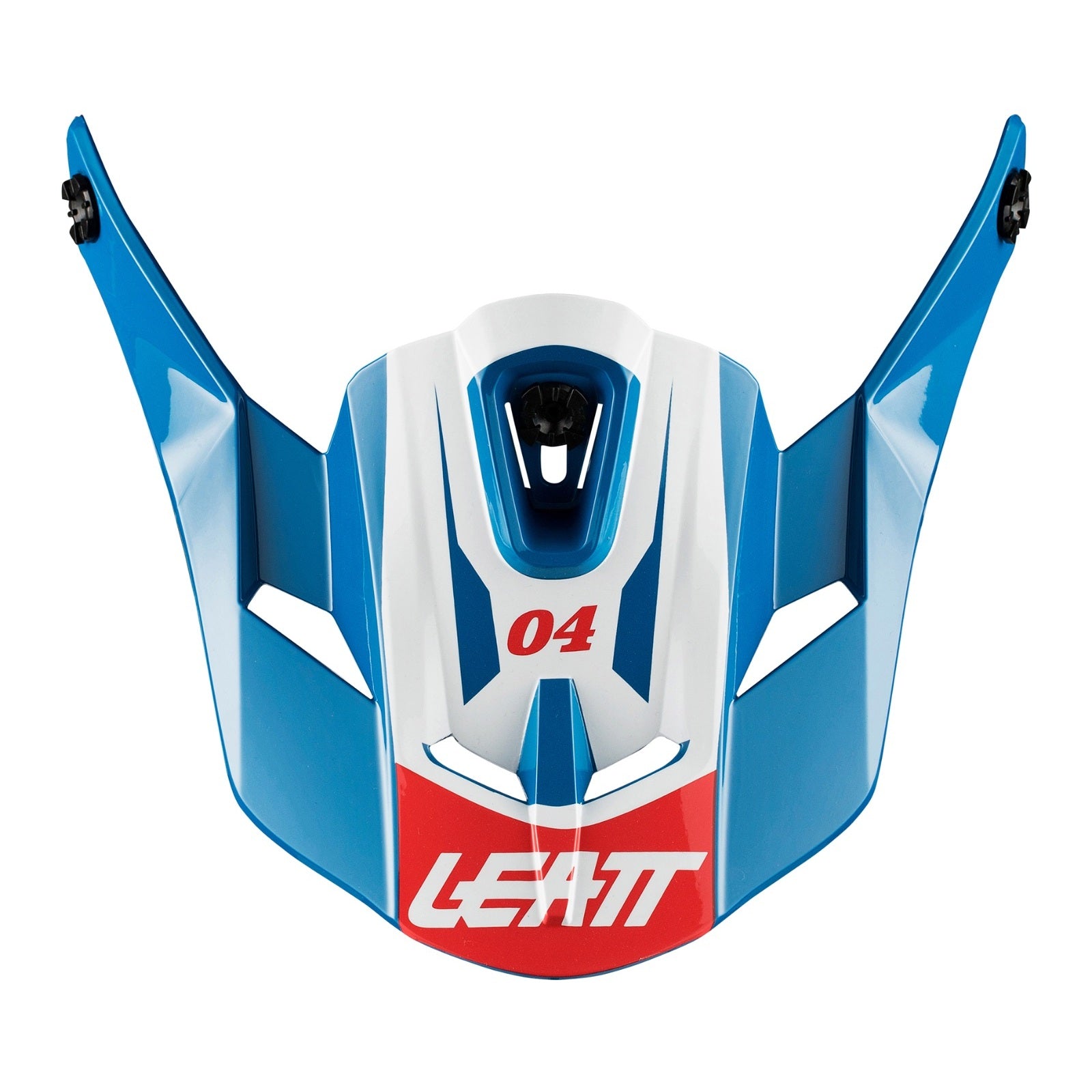 Leatt GPX 4.5 Helmet Peak V25 - Blue / White (XS/S) LE4018900160#