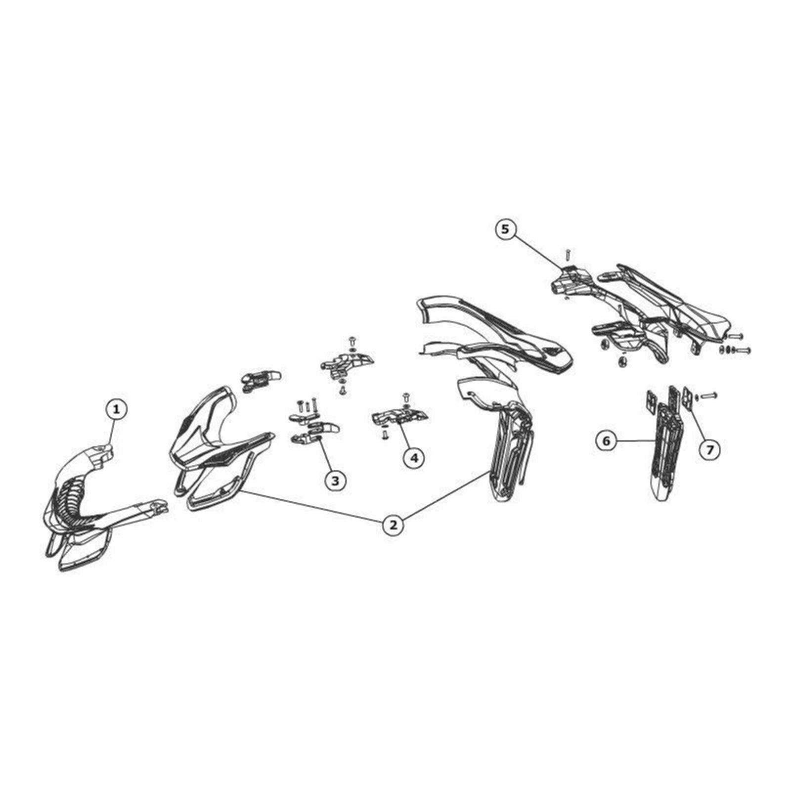 Leatt Back Brace Pack GPX Club 3 - Black (S) LE4330530010#