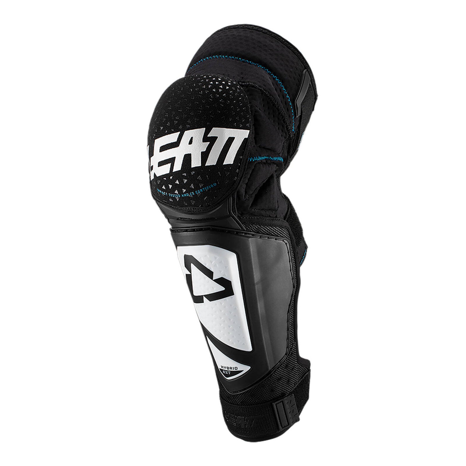Leatt 3DF Hybrid EXT Knee & Shin Guard - White / Black (2XL) LE5019400742#