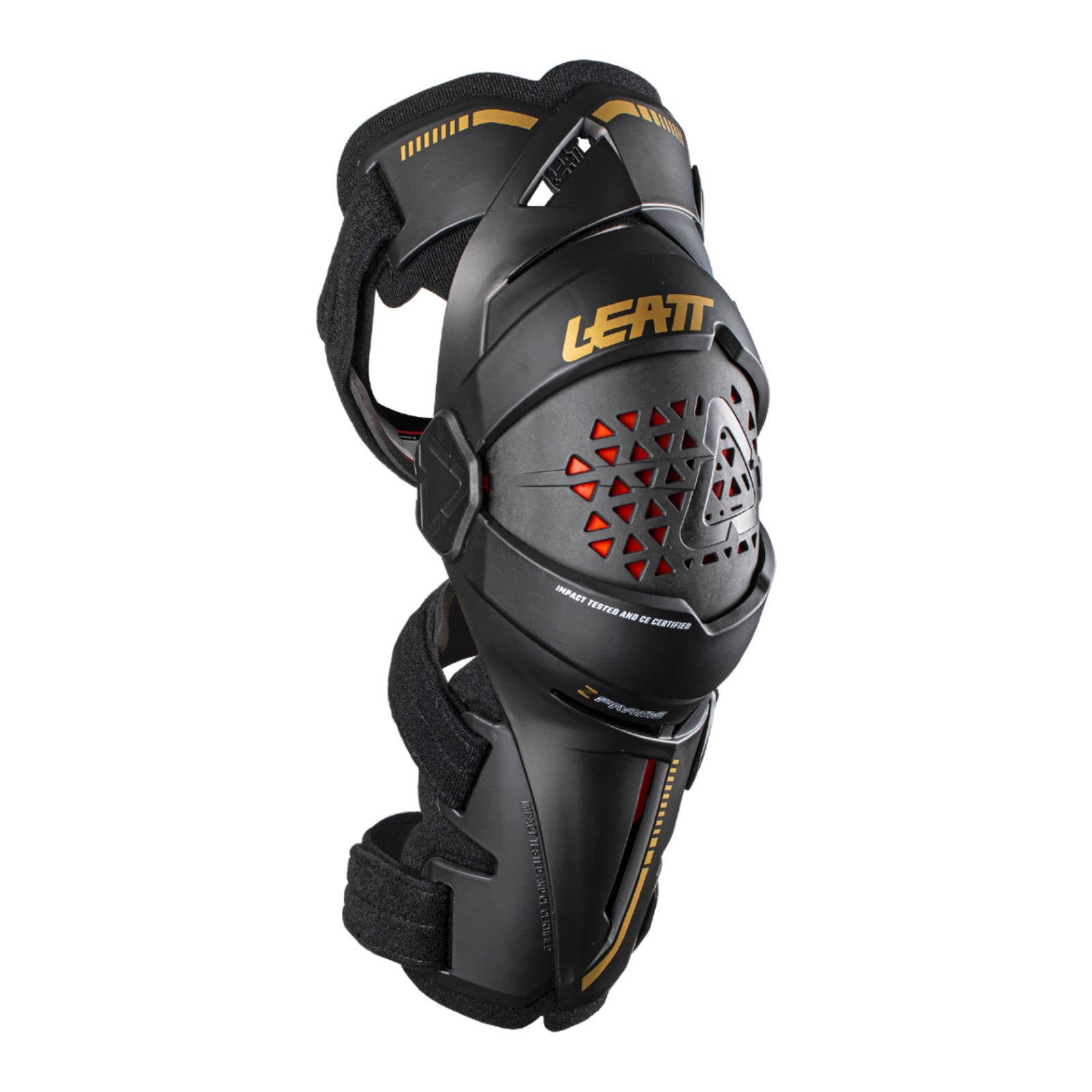 Leatt Z-Frame Knee Brace Pair - Black (2XL) LE5022121904#