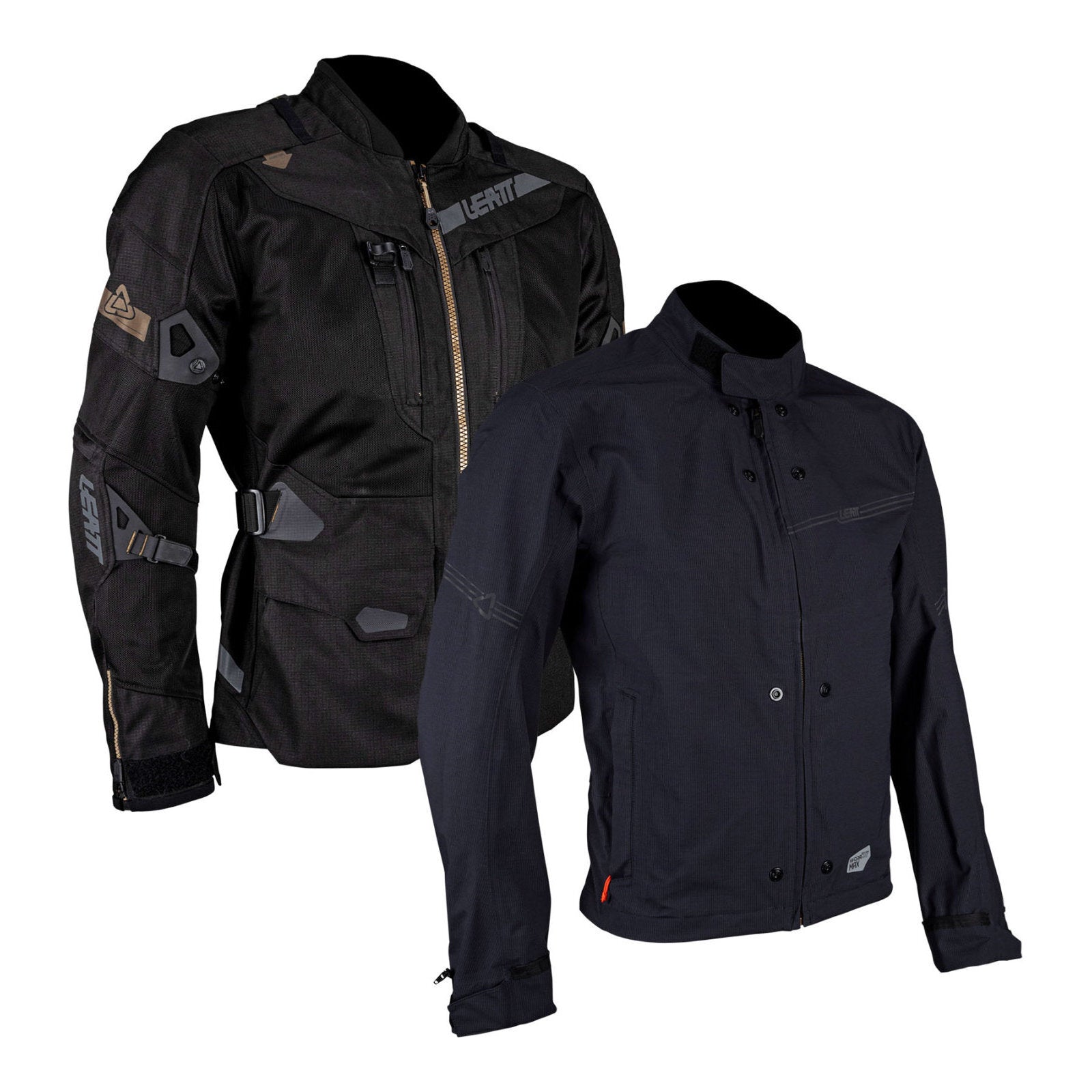 Leatt 7.5 ADV FlowTour Jacket - Stealth (5XL) LE5024030367#