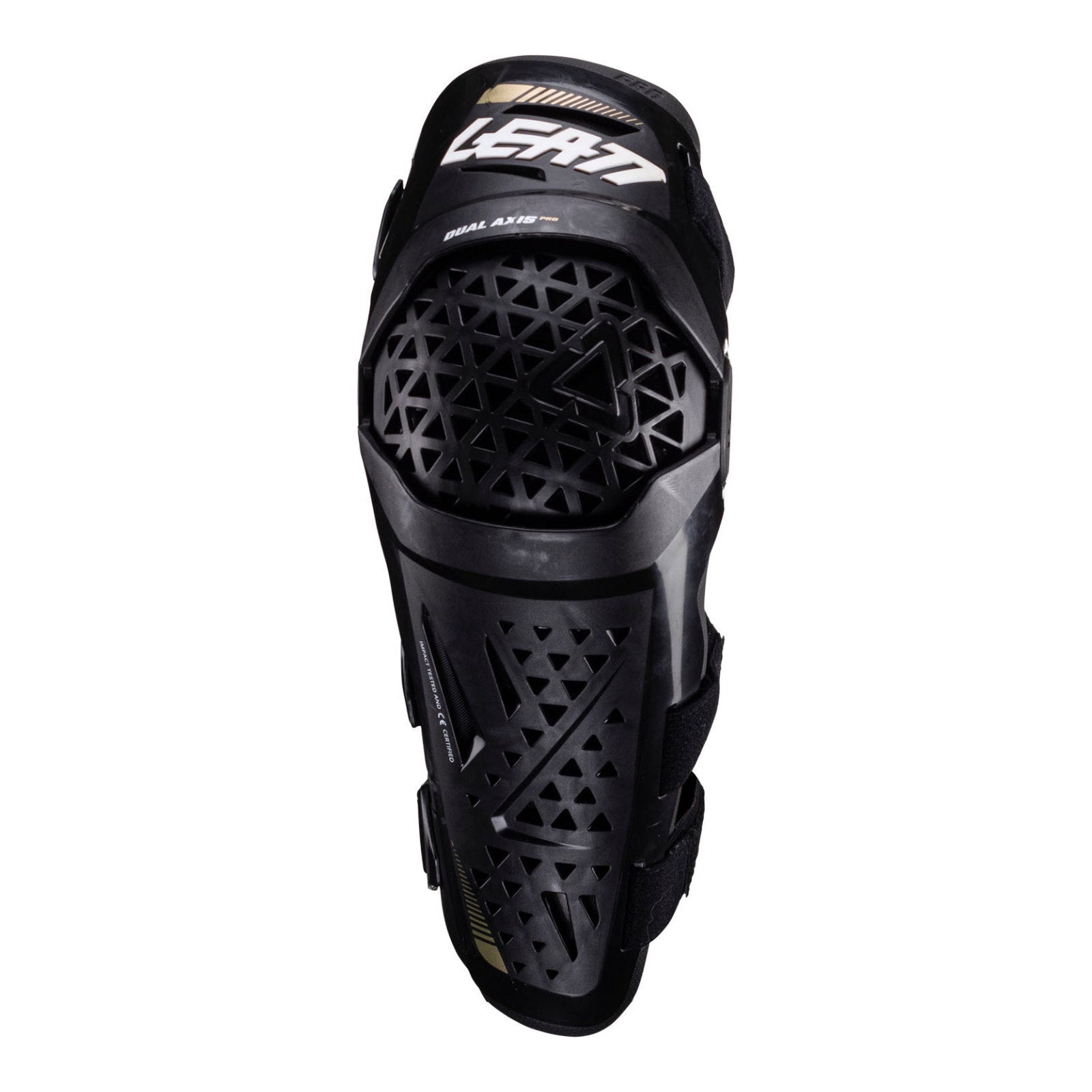Leatt Dual Axis Pro Knee & Shin Guard - Black (L/XL) LE5024060791#