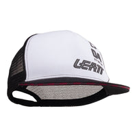Leatt Trucker Cap - White / Black (S-XL) LE5024400130#