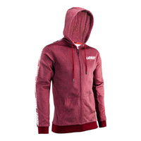 Leatt Premium Zip Hoodie - Ruby (2XL) LE5024400474#