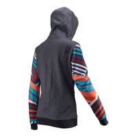 Leatt Premium Women's Zip Hoodie - Stripes (XL) LE5024400504#