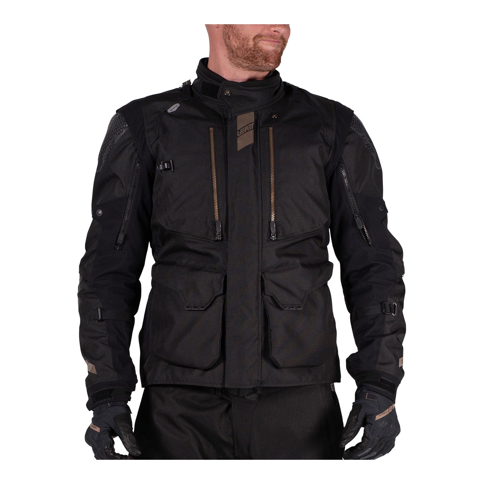 Leatt 5.5 ADV MultiTour Jacket - Stealth (M/US40/EU50) LE5025101241#