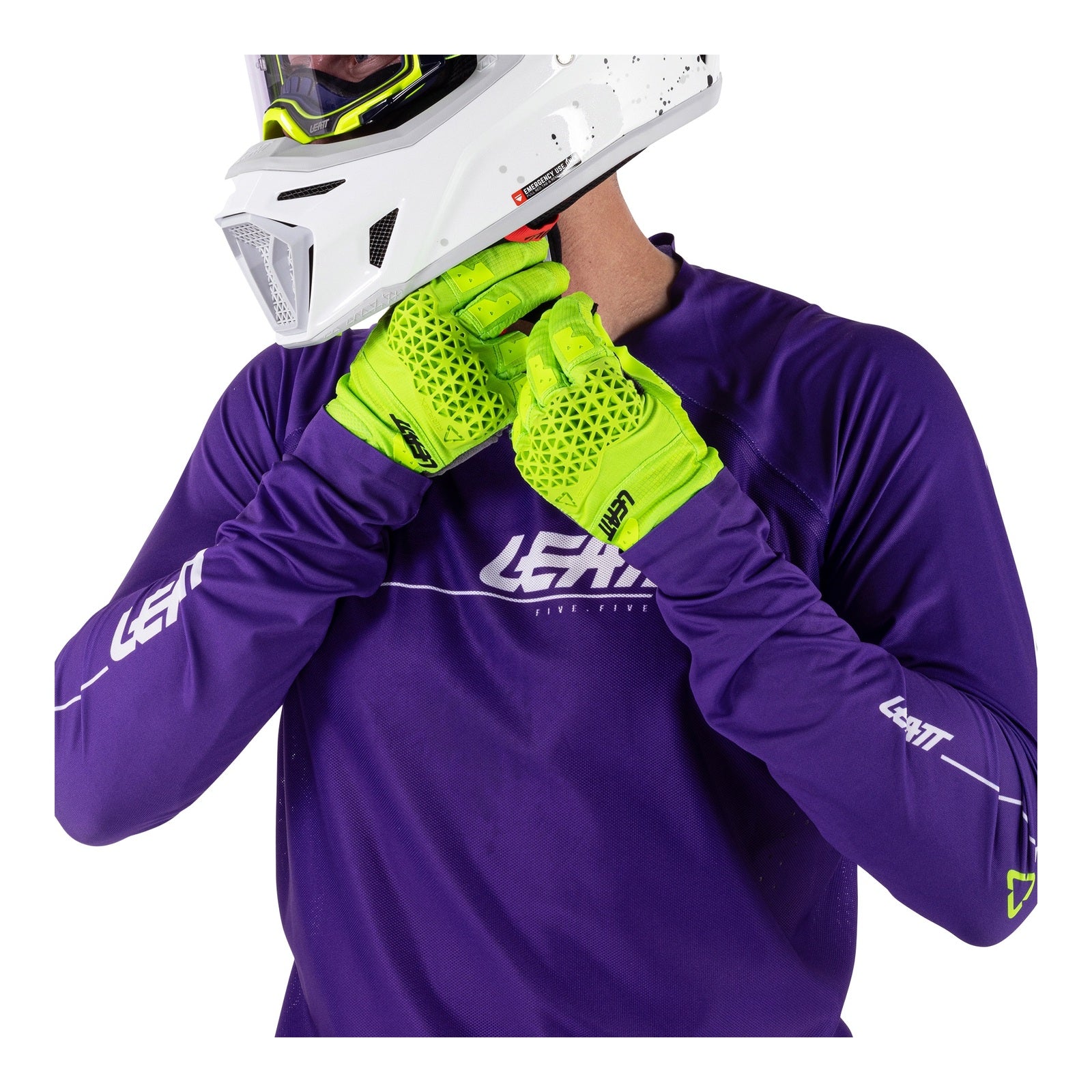 Leatt 5.5 UltraWeld Jersey - Purple (XL/US44/EU54) LE5026000163#