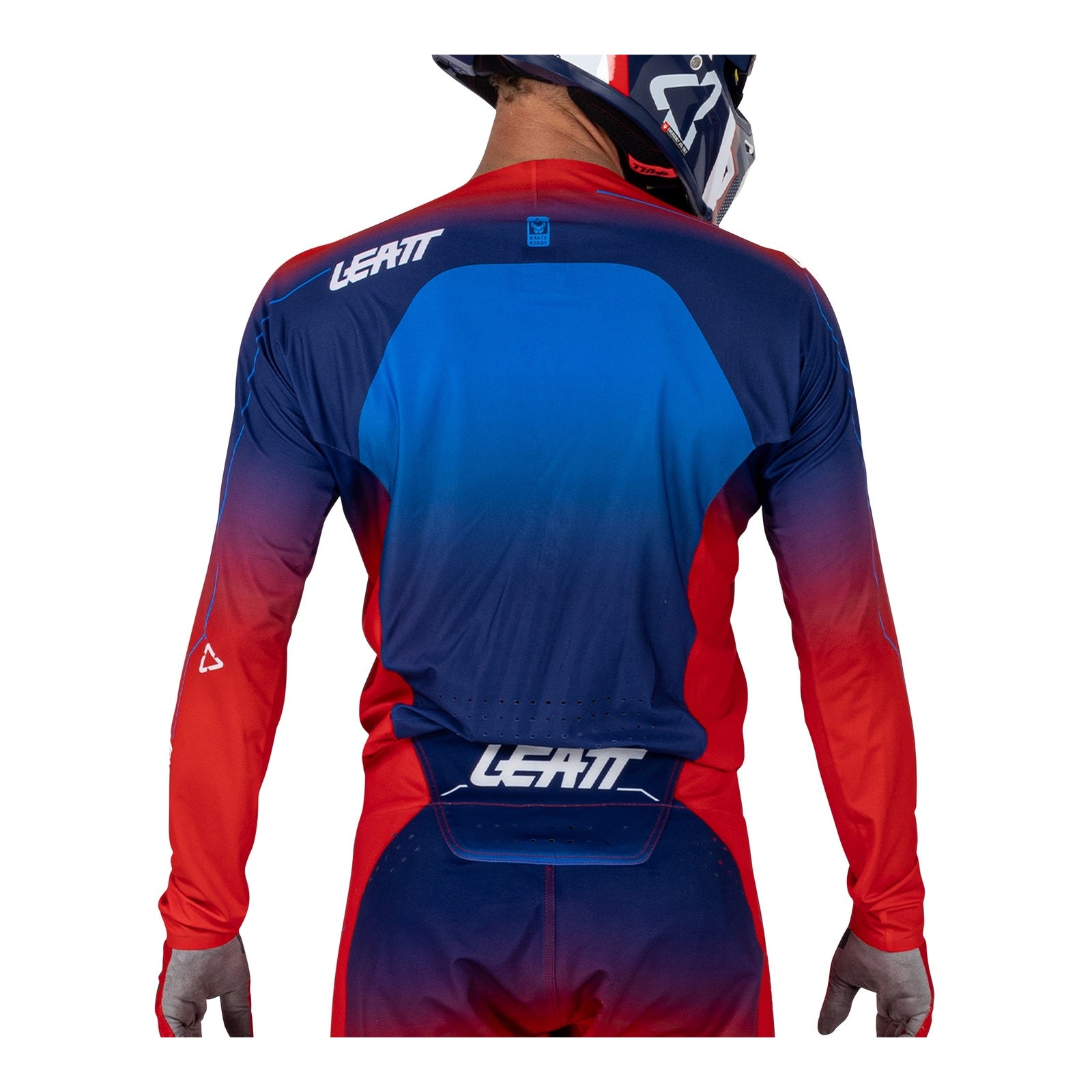 Leatt 5.5 UltraWeld Jersey - Royal Blue / Red (XL/US44/EU54) LE5026000183#