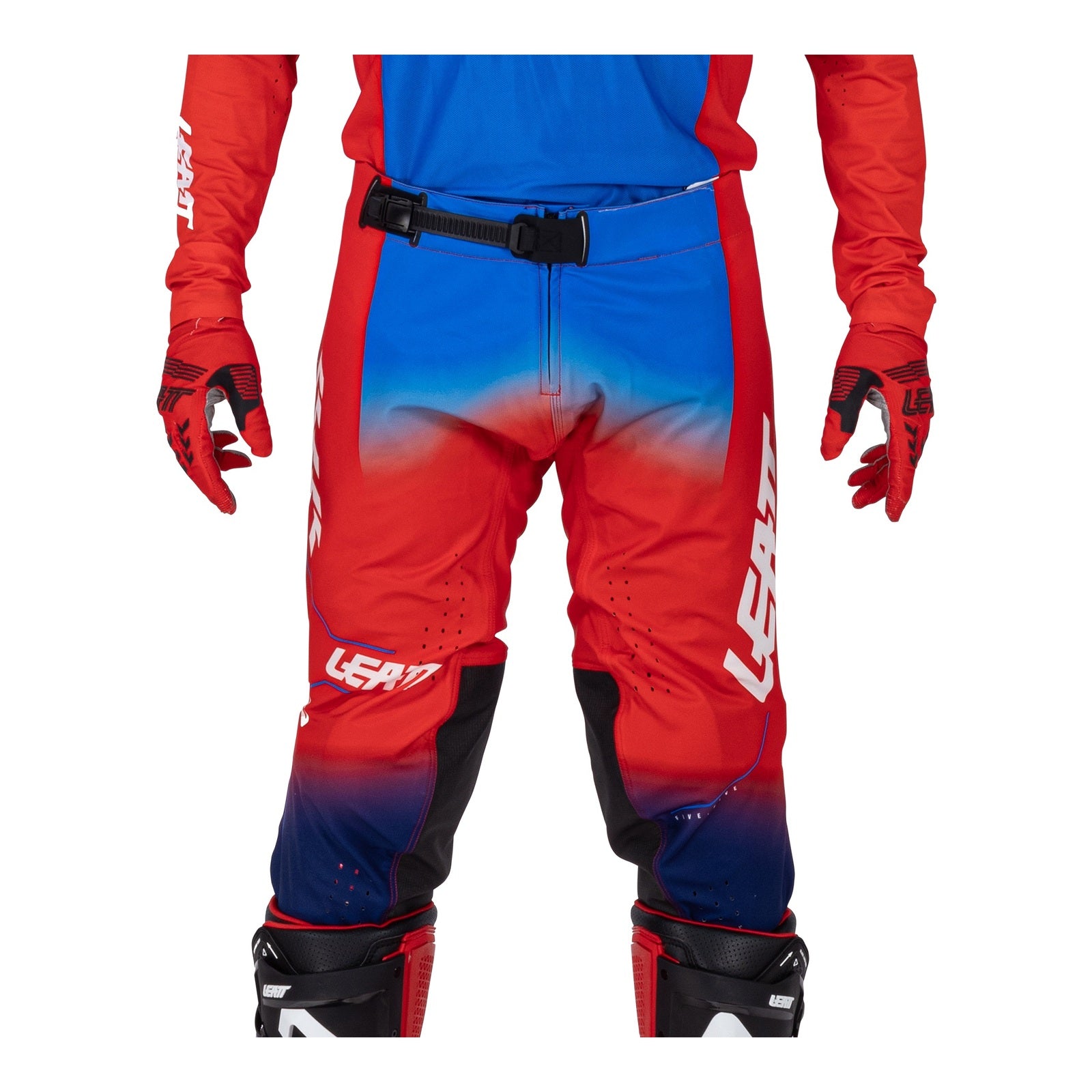 Leatt 5.5 I.K.S Pant - Royal Blue / Red (XL/US36/EU54) LE5026000304#