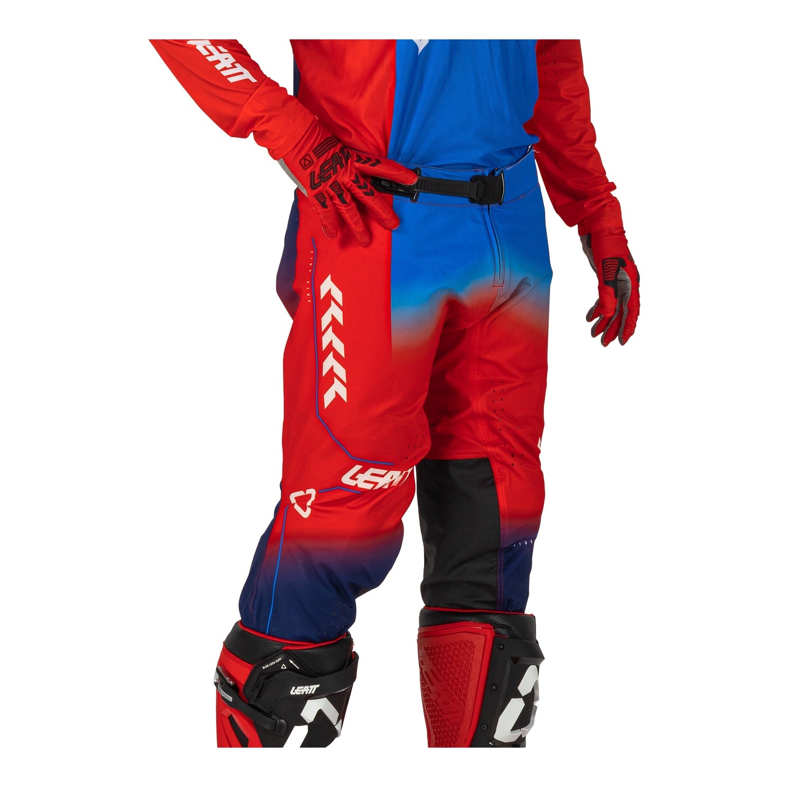 Leatt 5.5 I.K.S Pant - Royal Blue / Red (XL/US36/EU54) LE5026000304#