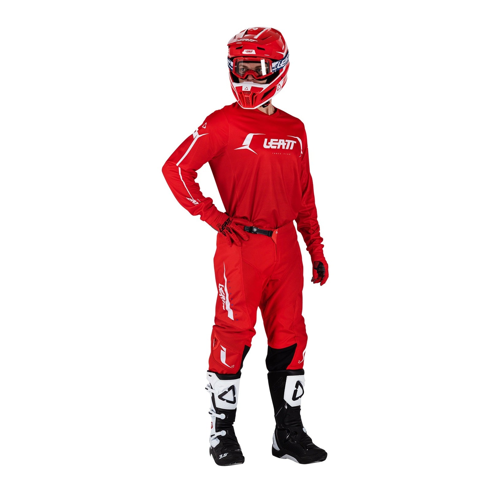 Leatt 3.5 Ride Kit - Red (M/US32/EU50) LE5026000742#