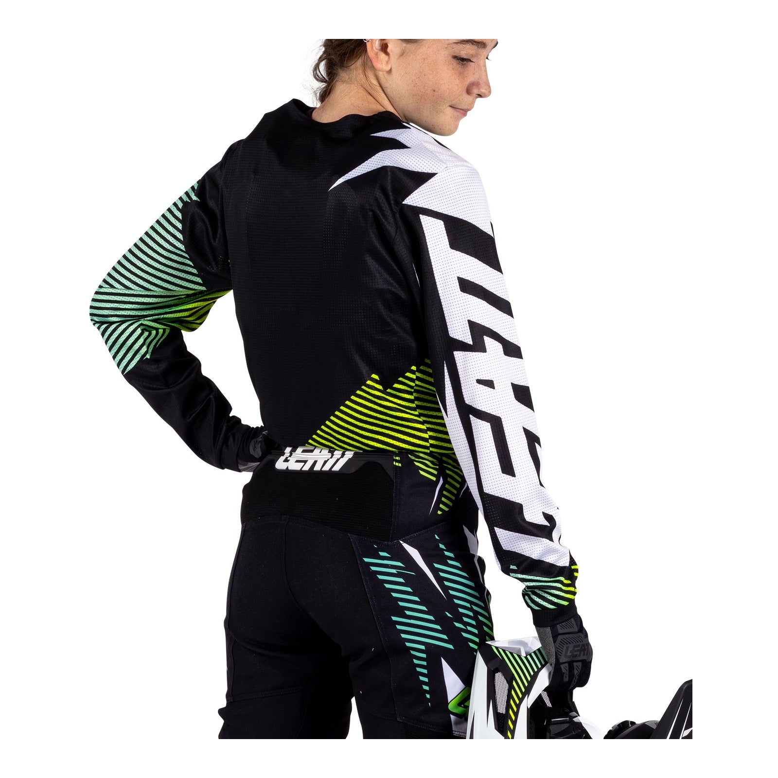 Leatt 3.5 Ride Kit Junior - Storm Teal (L/EU140/150CM) LE5026001144#