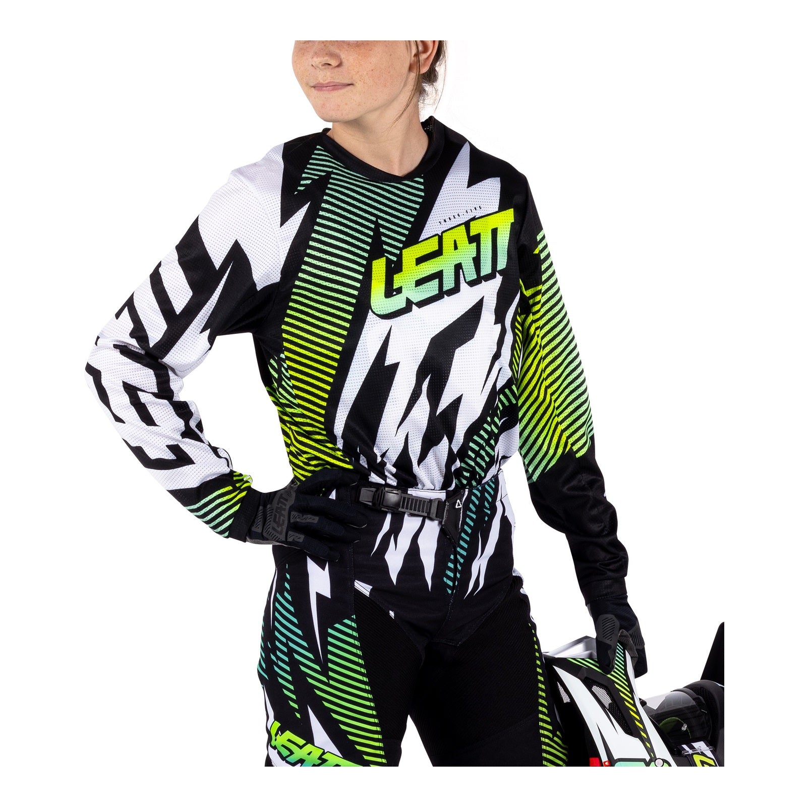 Leatt 3.5 Ride Kit Junior - Storm Teal (XL/EU150/160CM) LE5026001145#