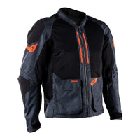 Leatt 4.5 ADV FlowTour Jacket (Short) - Iron / Grey (2XL/US46/EU56) LE5026002454#
