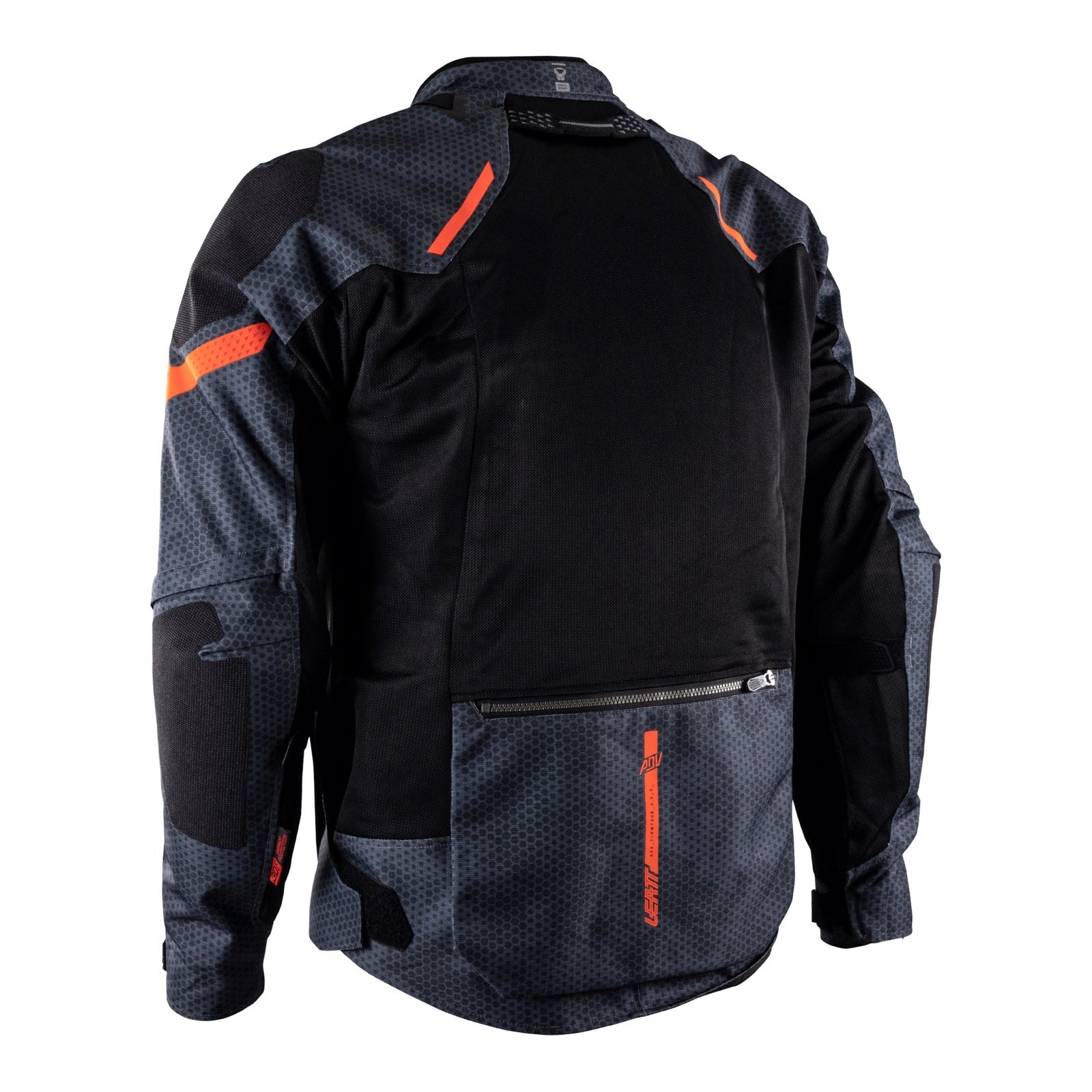 Leatt 4.5 ADV FlowTour Jacket (Short) - Iron / Grey (3XL/US48/EU58) LE5026002455#