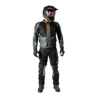 Leatt 4.5 ADV FlowTour Jacket (Short) - Iron / Grey (3XL/US48/EU58) LE5026002455#