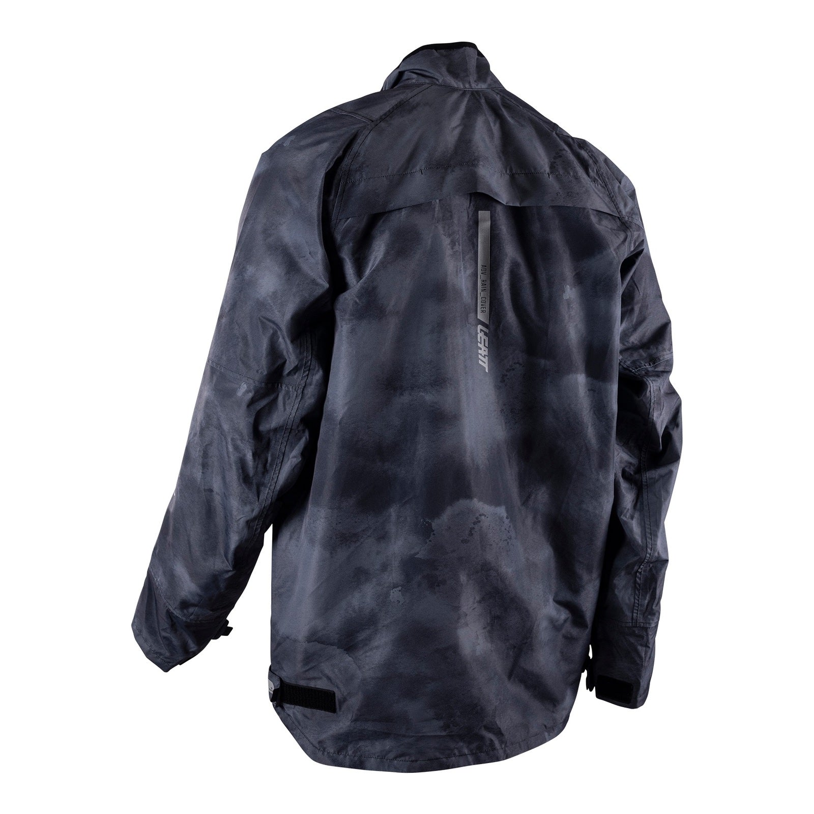 Leatt ADV Rain Cover Jacket - Camo Black / Grey (S/US38/EU48) LE5026002850#