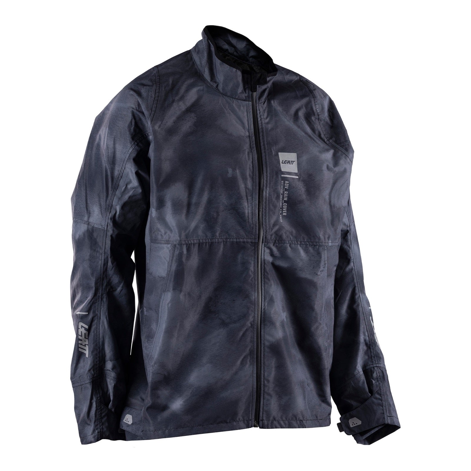 Leatt ADV Rain Cover Jacket - Camo Black / Grey (2XL/US46/EU56) LE5026002854#
