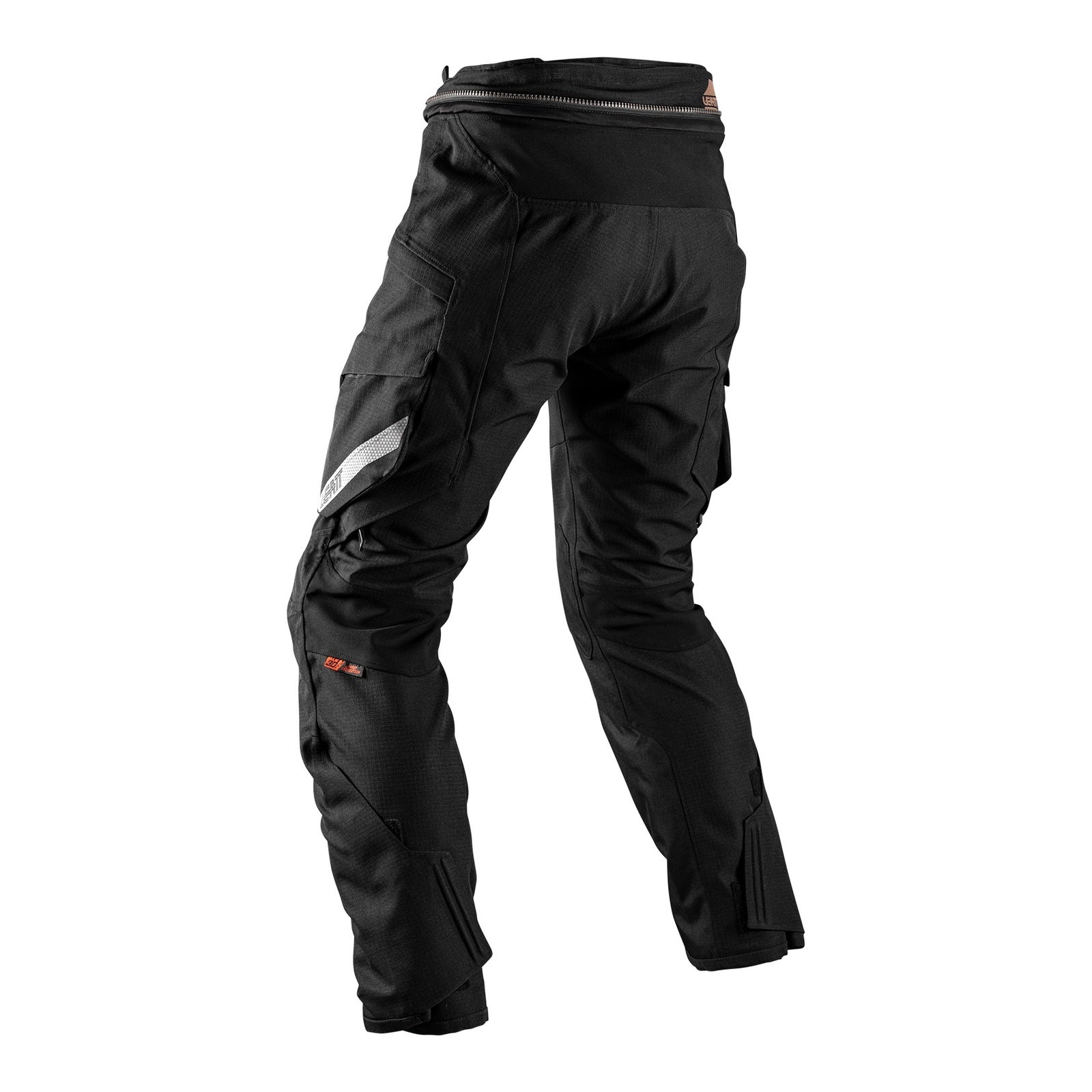 Leatt 5.5 ADV DriTour Women's Pant (Short) - Stealth Black / Grey (XL/EU42/UK14/ LE5026004350#