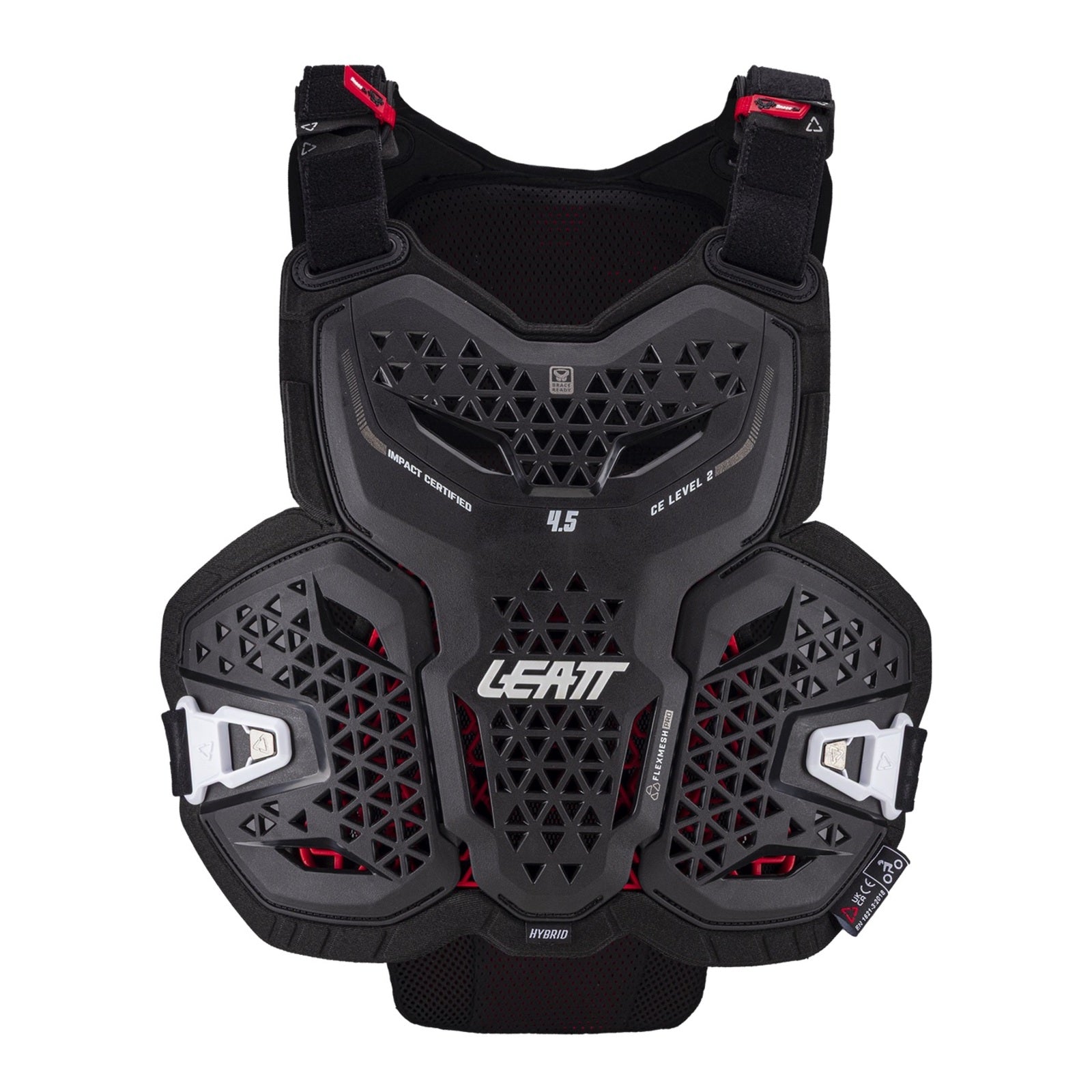 Leatt 4.5 Chest Protector Hybrid - Black (L/XL 172-184cm) LE5026010561#