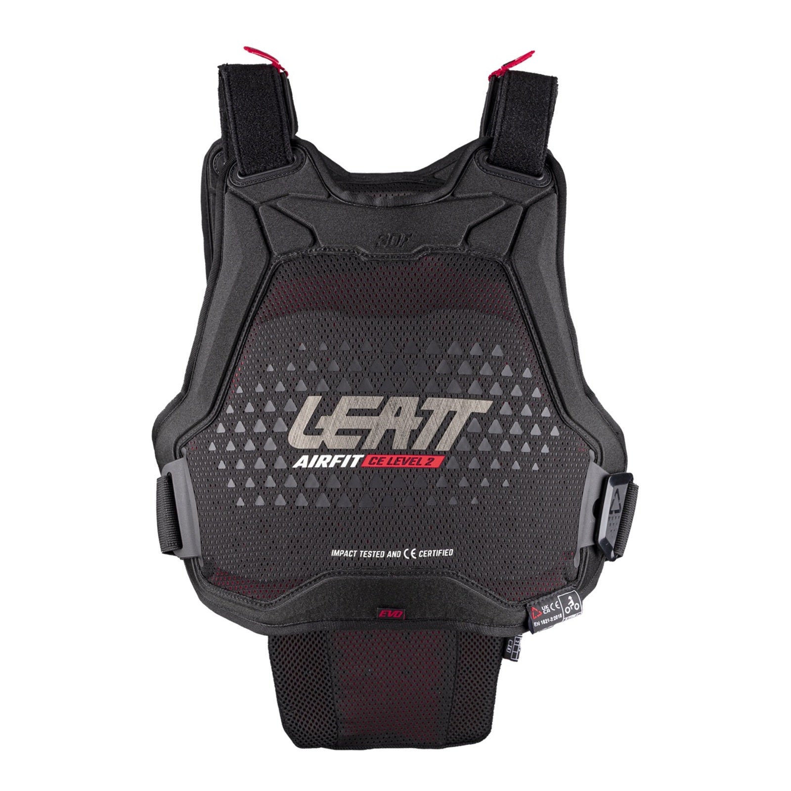 Leatt 3DF AirFit Chest Protector Evo - Black (S/M 160-172cm) LE5026010860#