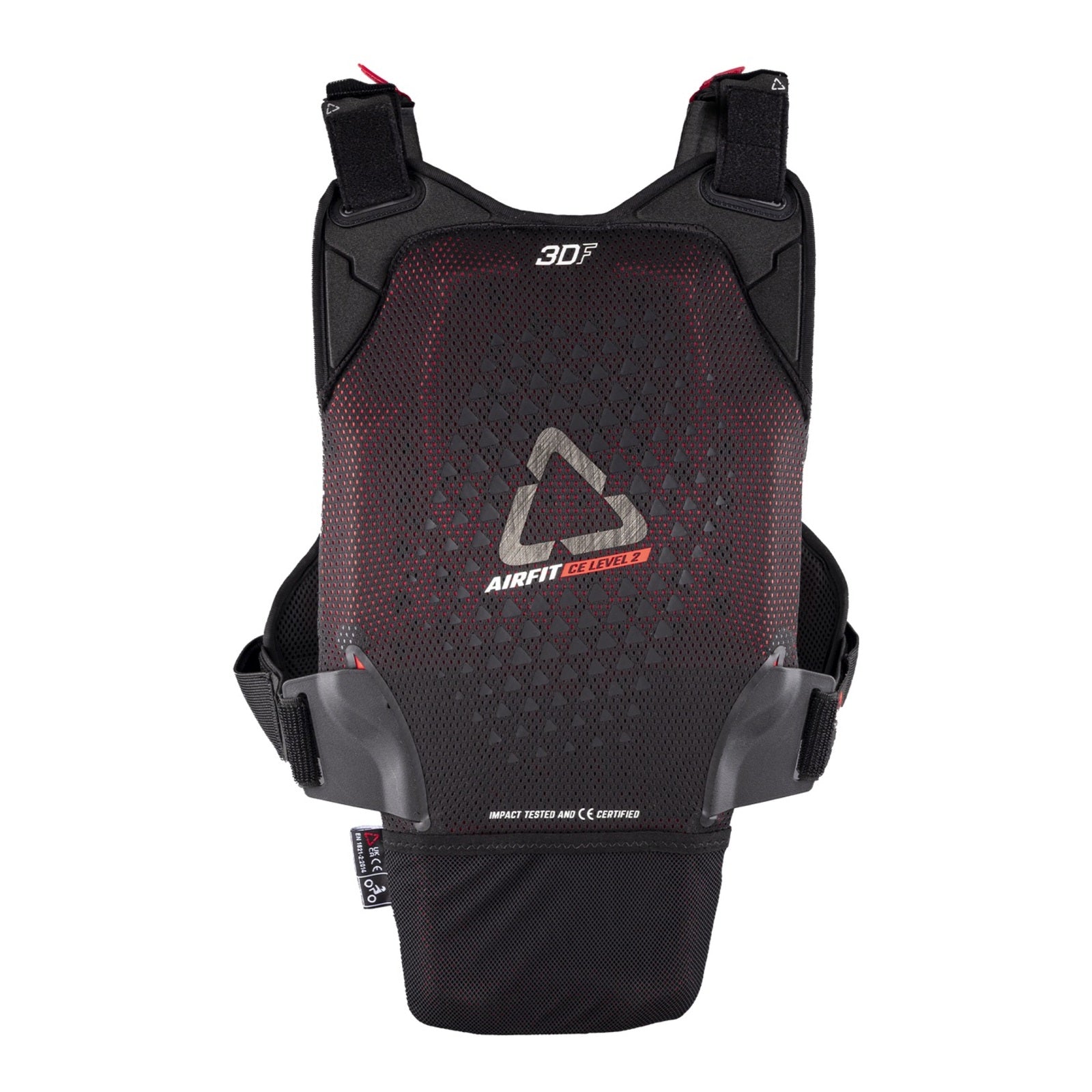 Leatt 3DF AirFit Chest Protector Evo - Black (S/M 160-172cm) LE5026010860#
