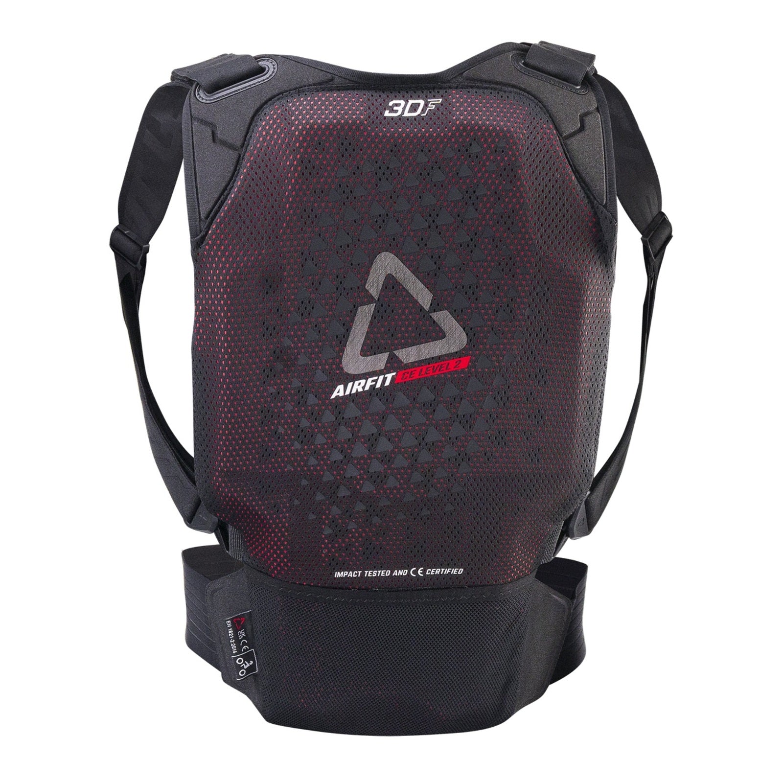 Leatt 3DF AirFit Back Protector Evo - Black (S/M 160-172cm) LE5026011010#